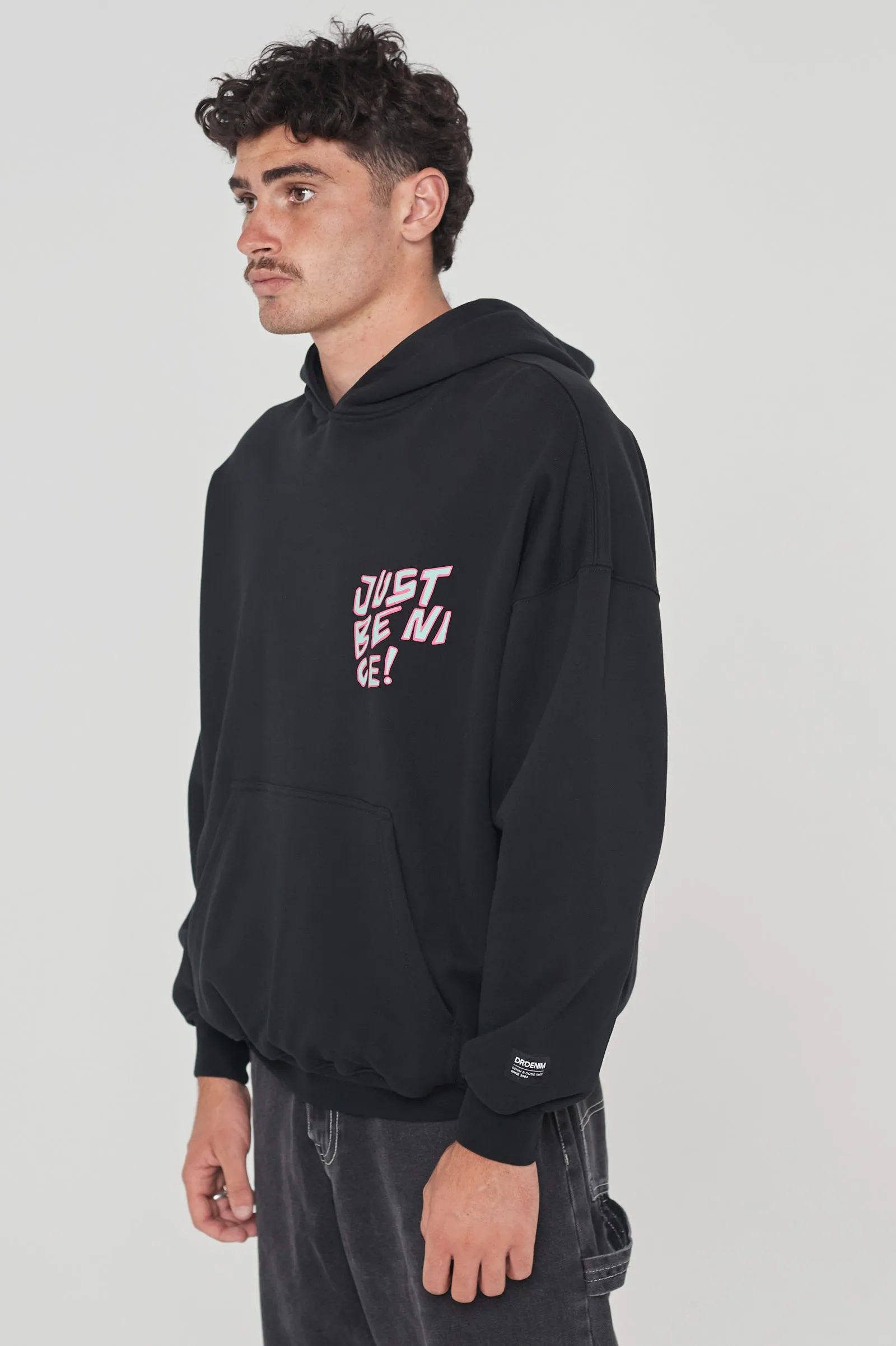 Alec Hoodie - Black Nice Square
