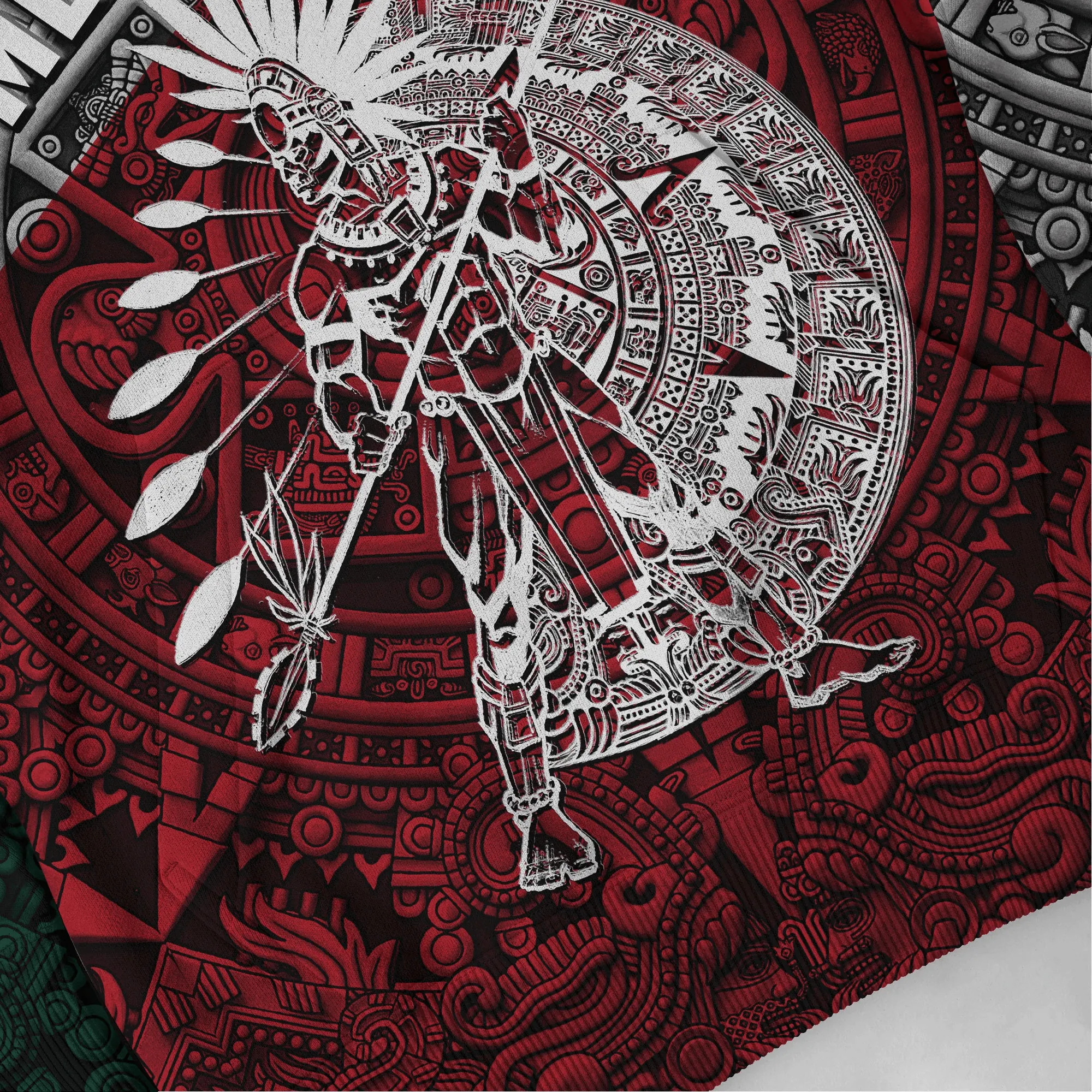 Ancient Aztec Warrior 3D Full Printed Unisex Shirts, Pride Mexico Hoodie 3D Full Printed