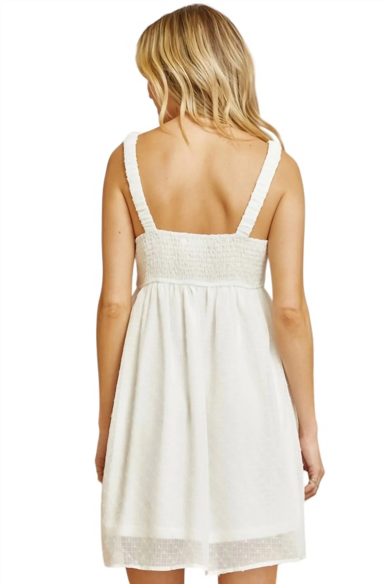 Andree By Unit - TEXTURED MINI DRESS