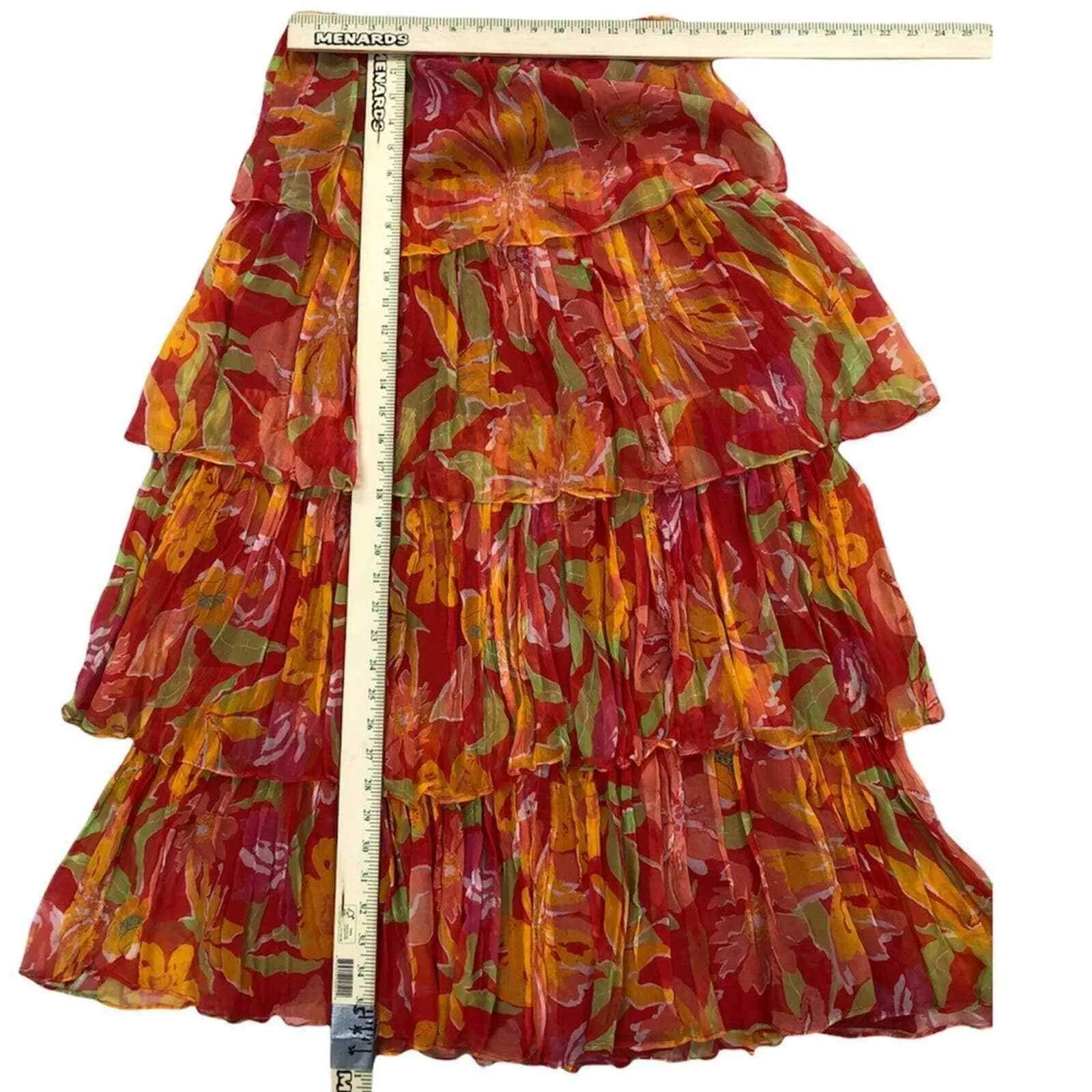 Anthropologie Verb Ravenna Tiered Midi Dress Size Small NWT