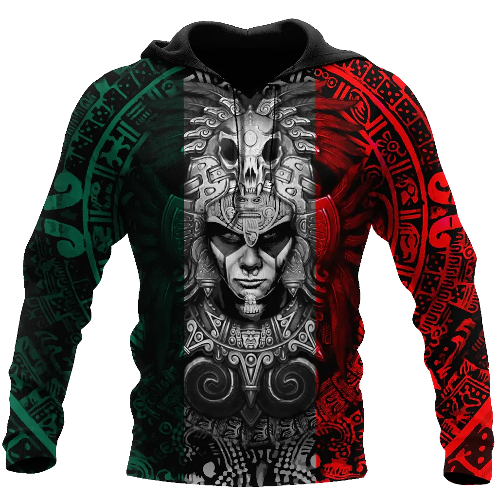 Aztec Mexican Unisex Hoodie, Aztec Mexico Hoodies For Men And Women, Aztec Hoodie