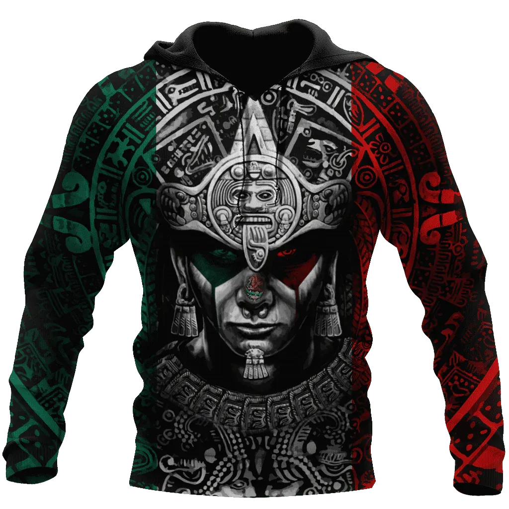 Aztec Mexican Unisex Hoodie, Aztec Mexico Hoodies For Men And Women, Aztec Hoodie