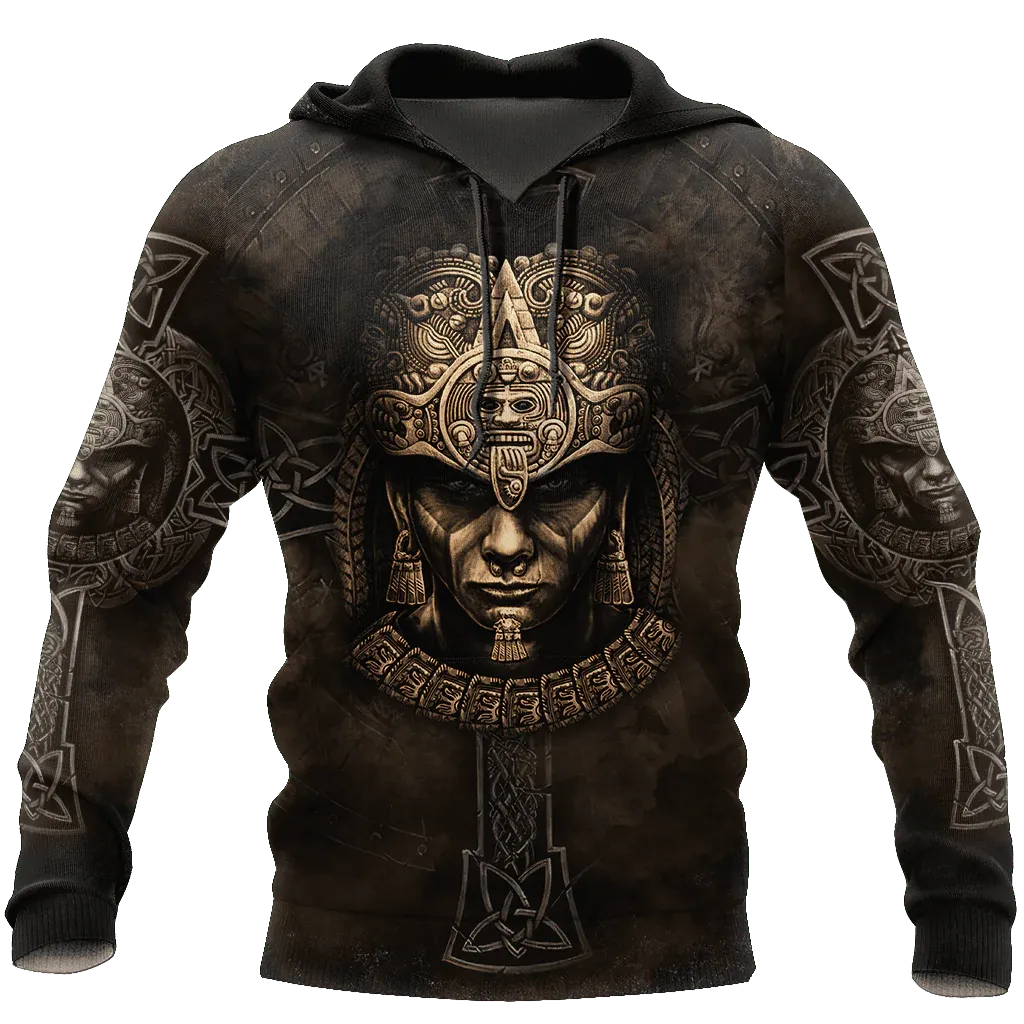 Aztec Mexican Unisex Hoodie, Aztec Mexico Hoodies For Men And Women, Aztec Hoodie
