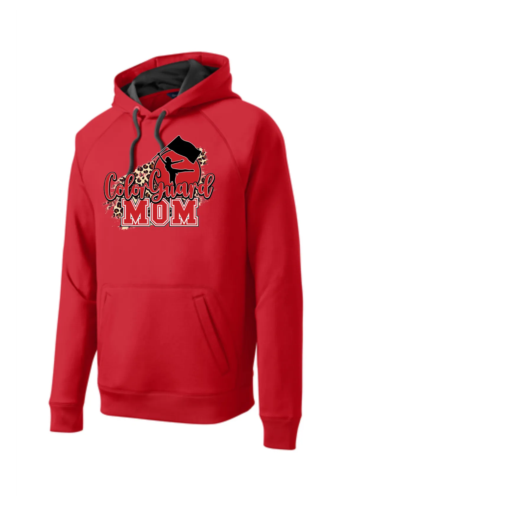 BALDWIN INDIANS BAND COLOR GUARD UNISEX HOODIE BLACK