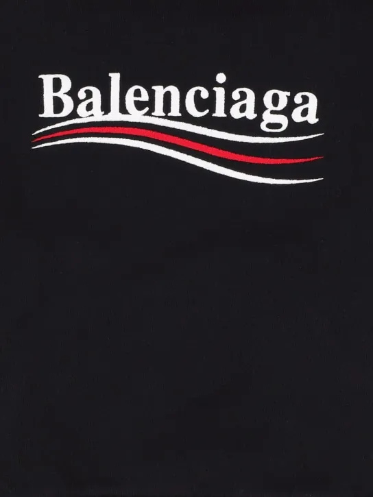 Balenciaga   Cotton hoodie w/ logo 