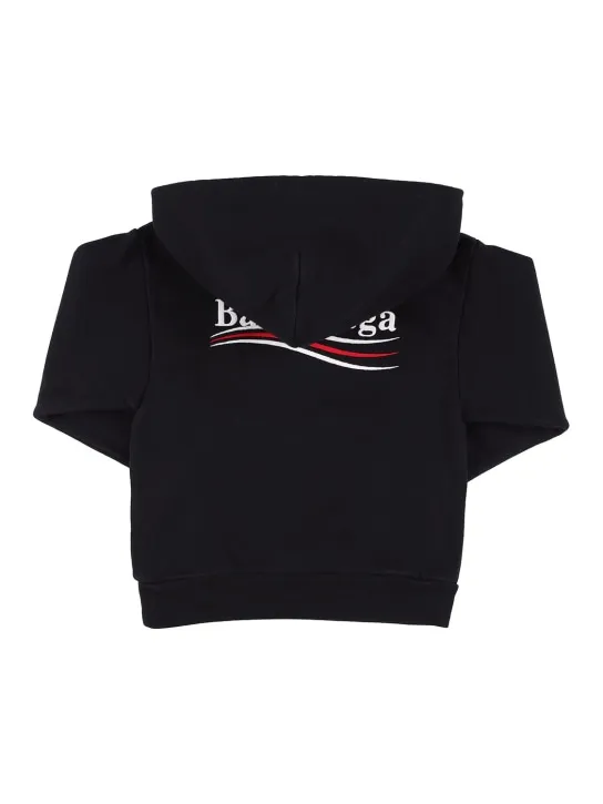 Balenciaga   Cotton hoodie w/ logo 