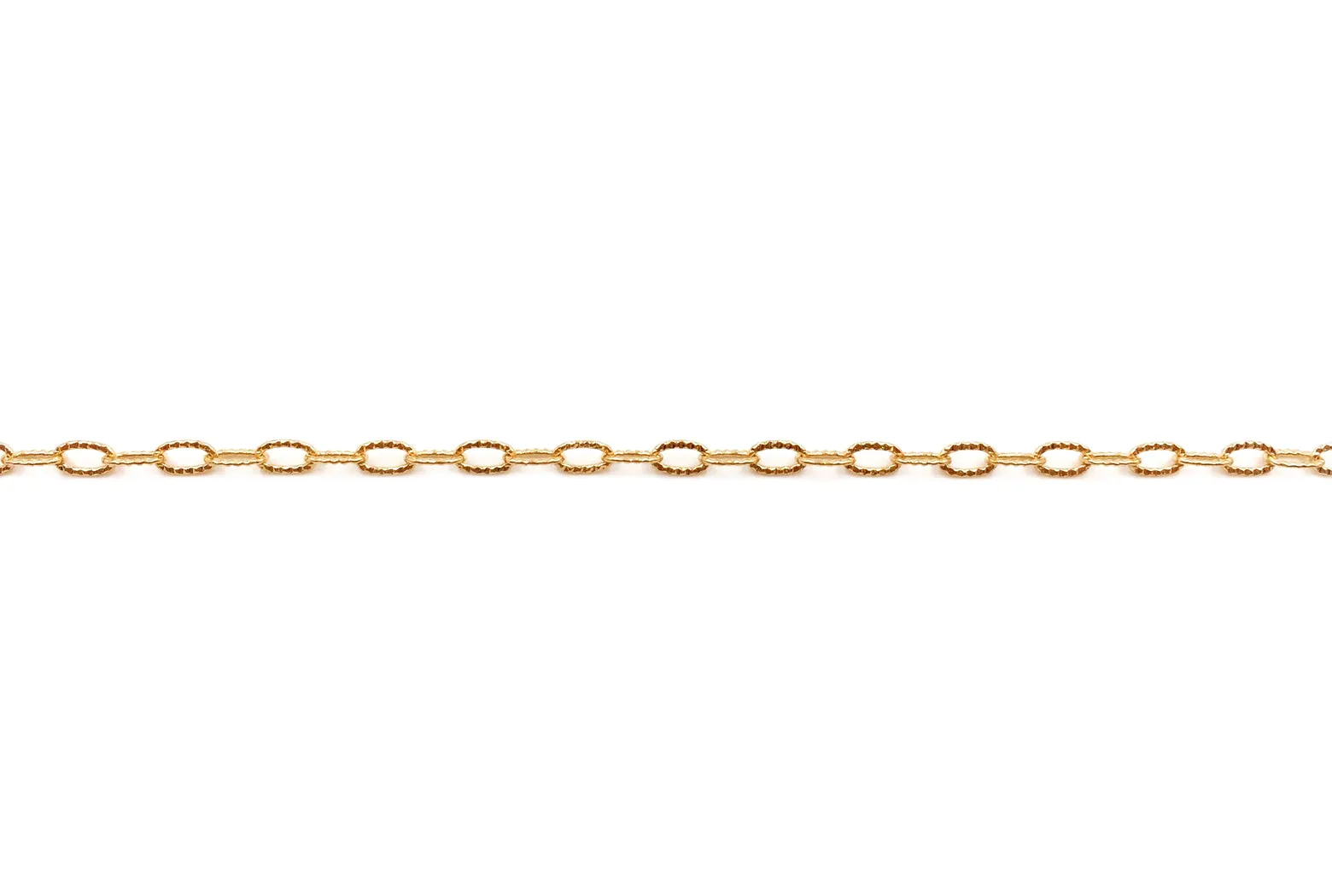 BCH1137 Textured Oval Link Chain