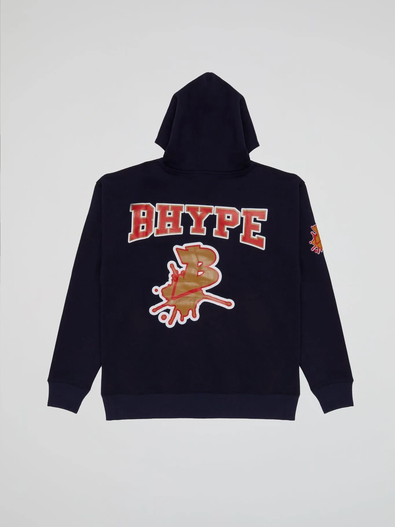 Bhype Society - Bhype Marine Blue Hoodie Varsity Collection