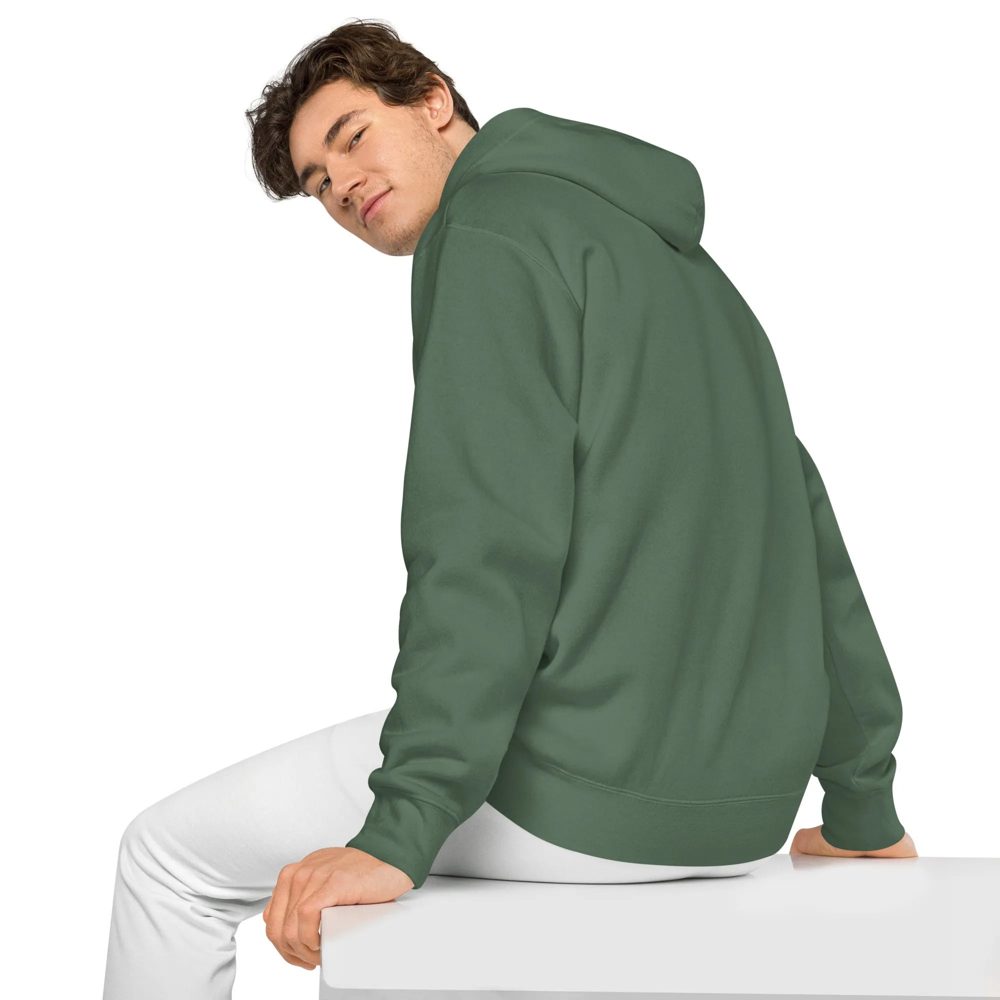 Blazing Sun Design Unisex Pigment-Dyed Hoodie