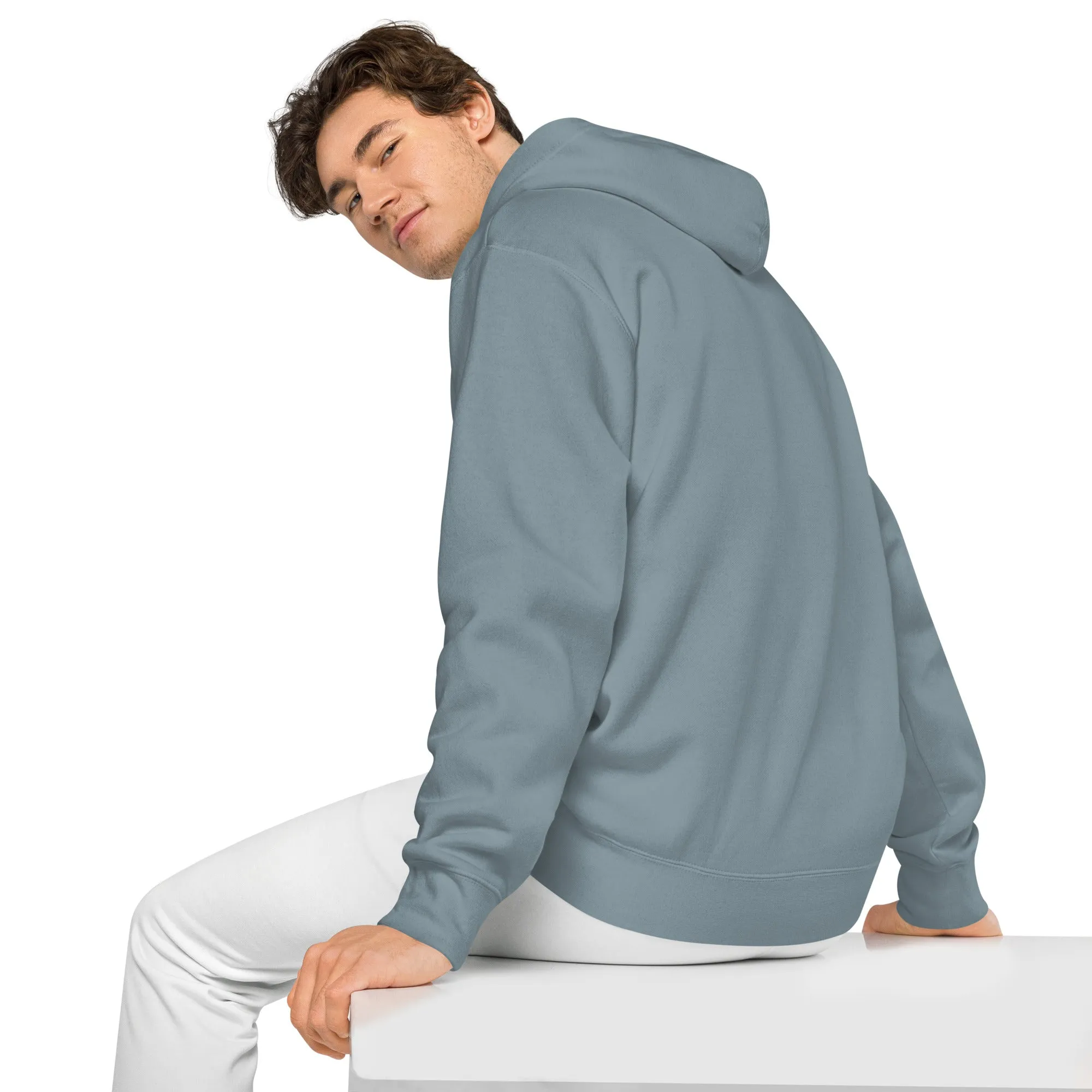 Blazing Sun Design Unisex Pigment-Dyed Hoodie