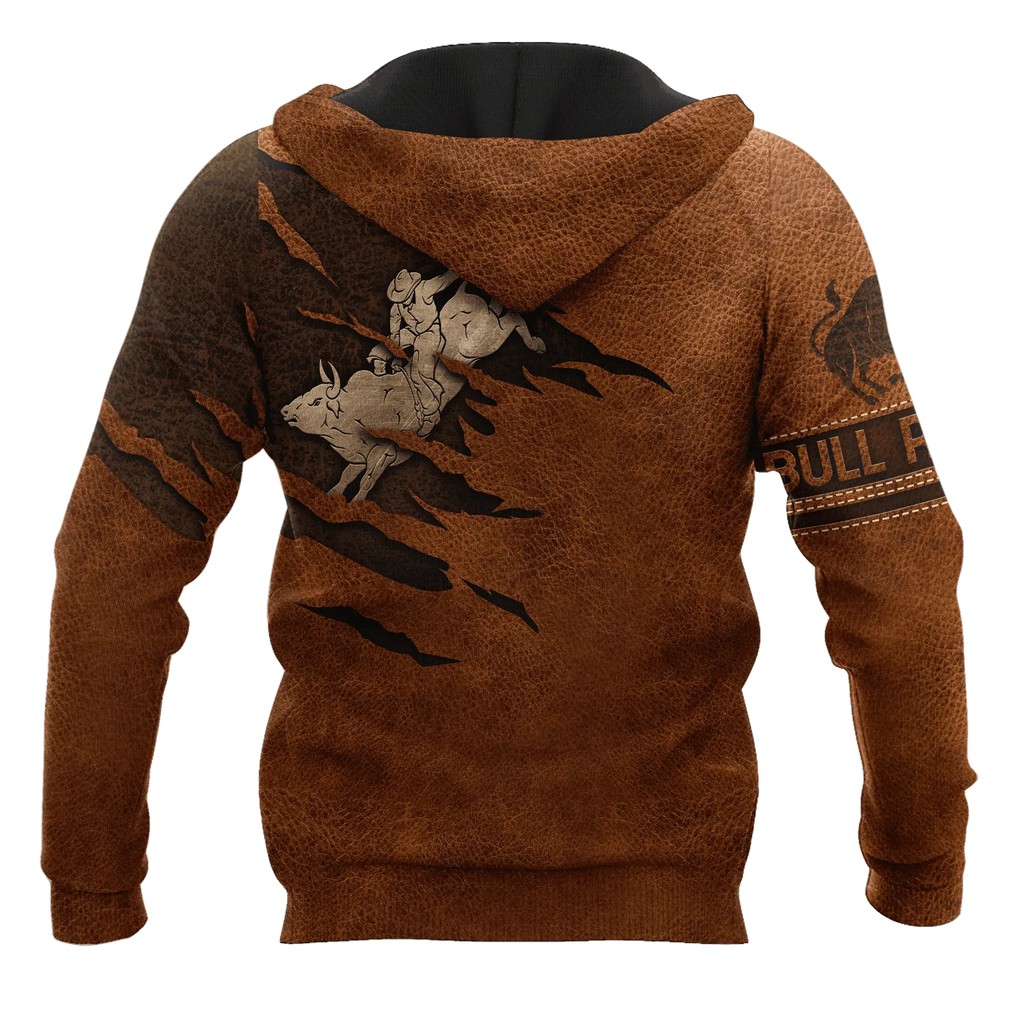 Bull Riding Unisex Hoodie Bull Rider Hoodies For Him Her, Gift For Cowboy Son, Dad Cowboy Gift