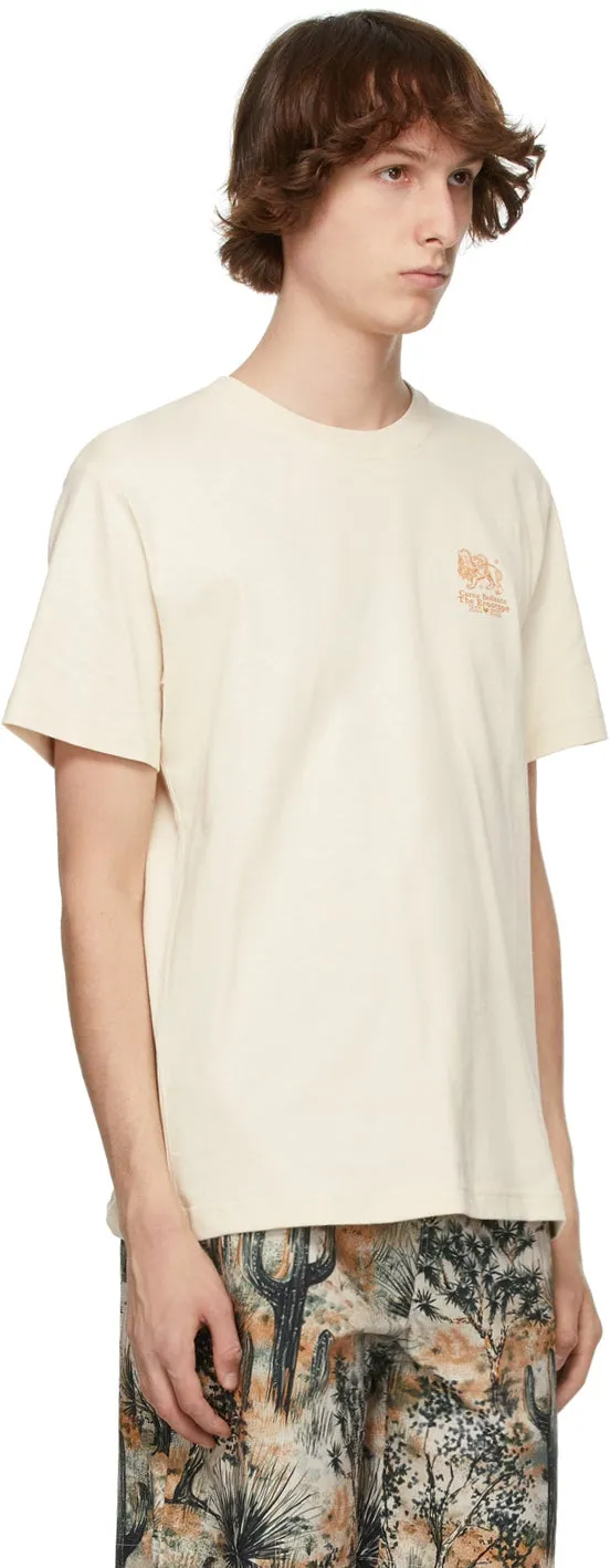 Carne Bollente Beige 'Leo' T-Shirt
