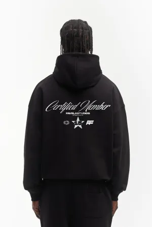 CERTIFIED MEMBER BLACK HOODIE