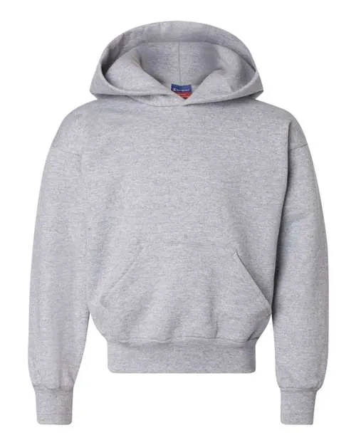 Champion Youth Powerblend Hooded Sweatshirt