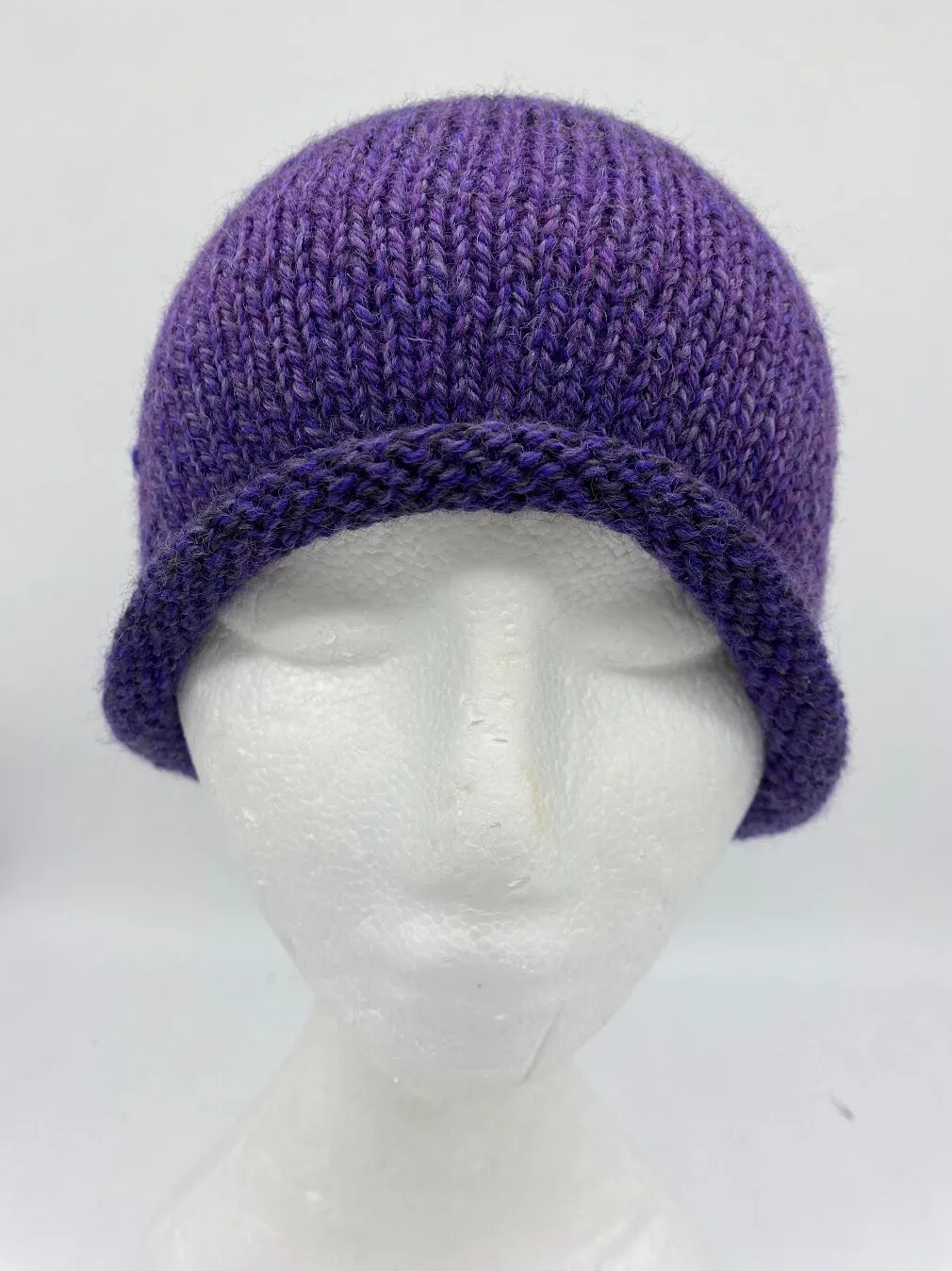CLASSIC BEANIE - variegated purple