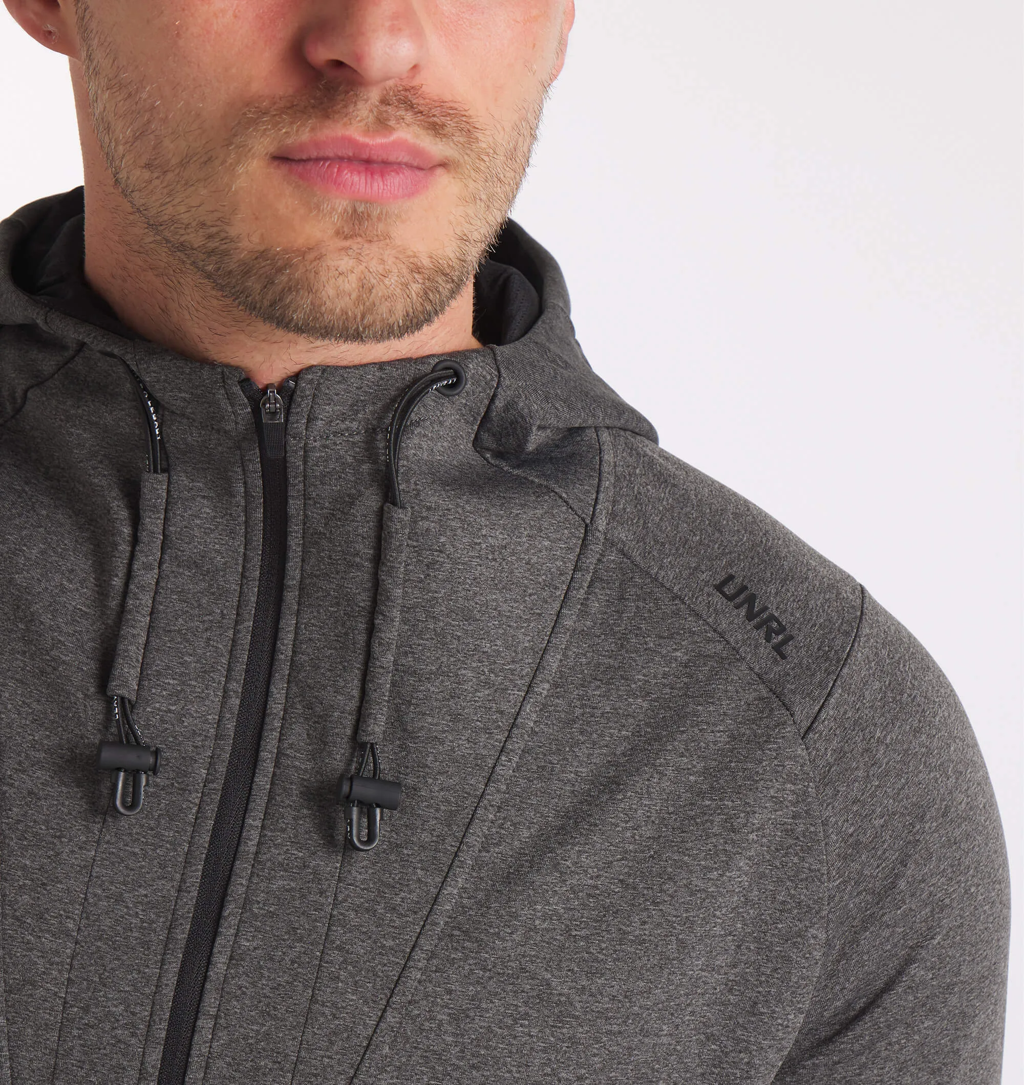 Crossover Half-Zip Hoodie