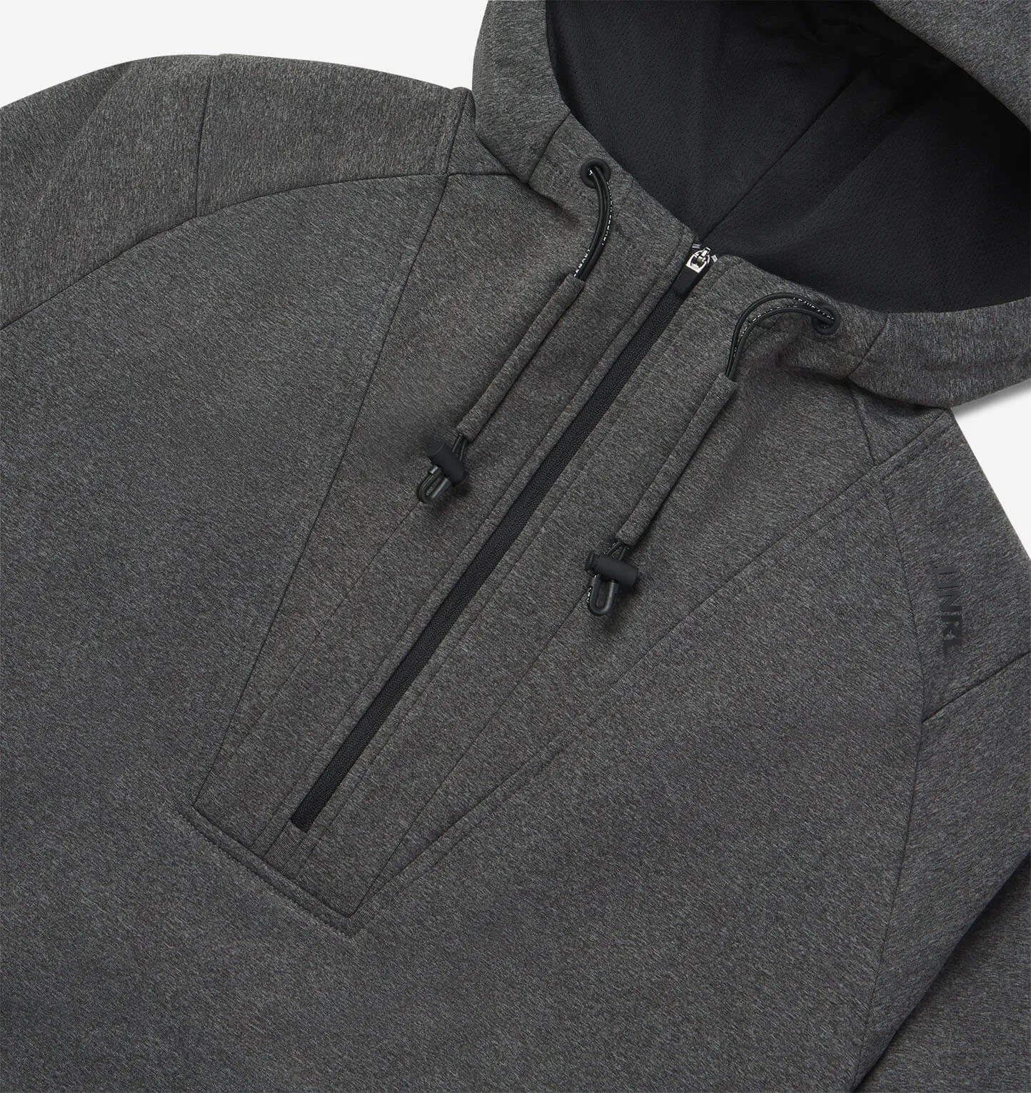 Crossover Half-Zip Hoodie