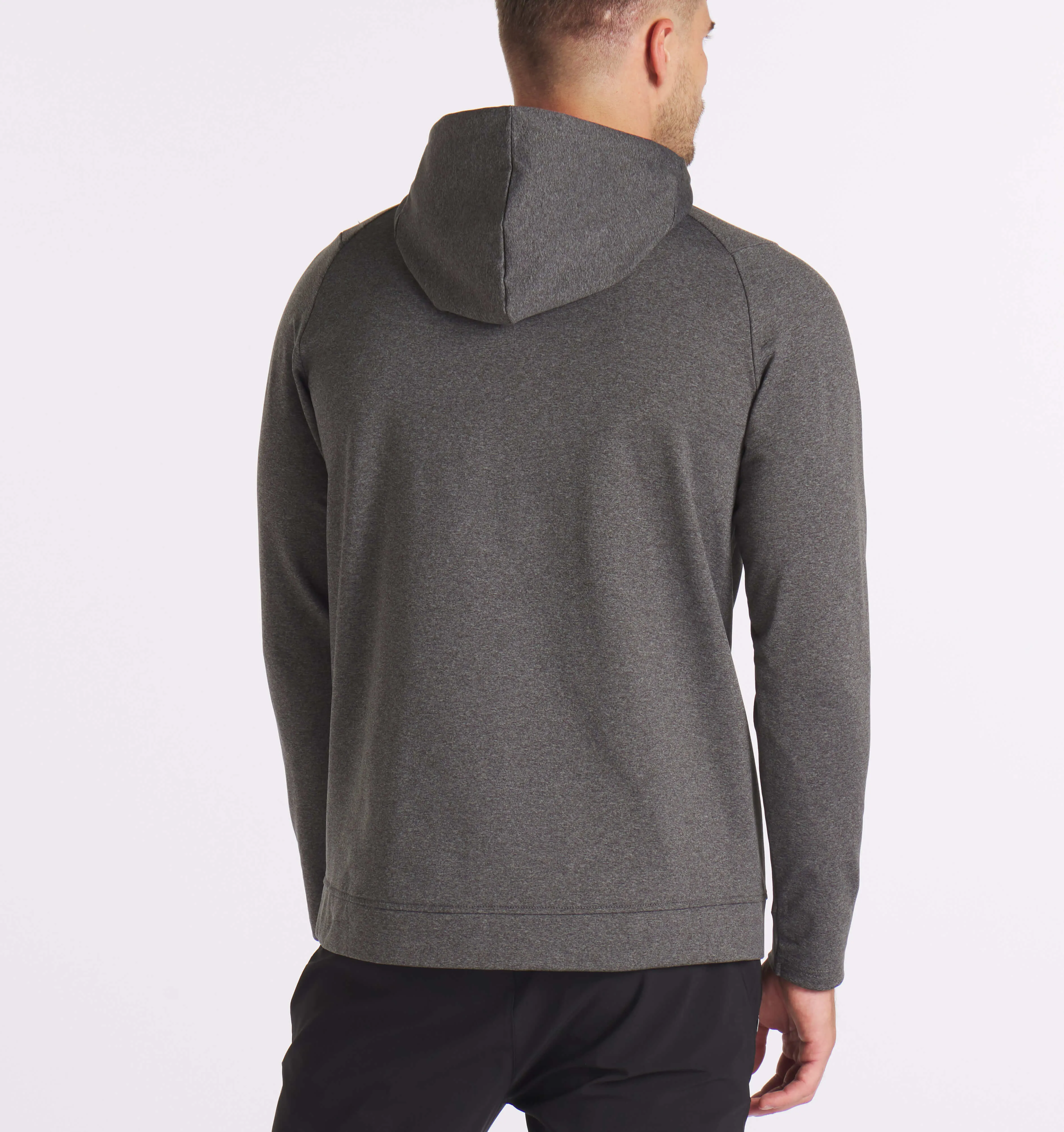 Crossover Half-Zip Hoodie