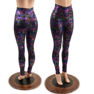 CyberSpace High Waist Leggings