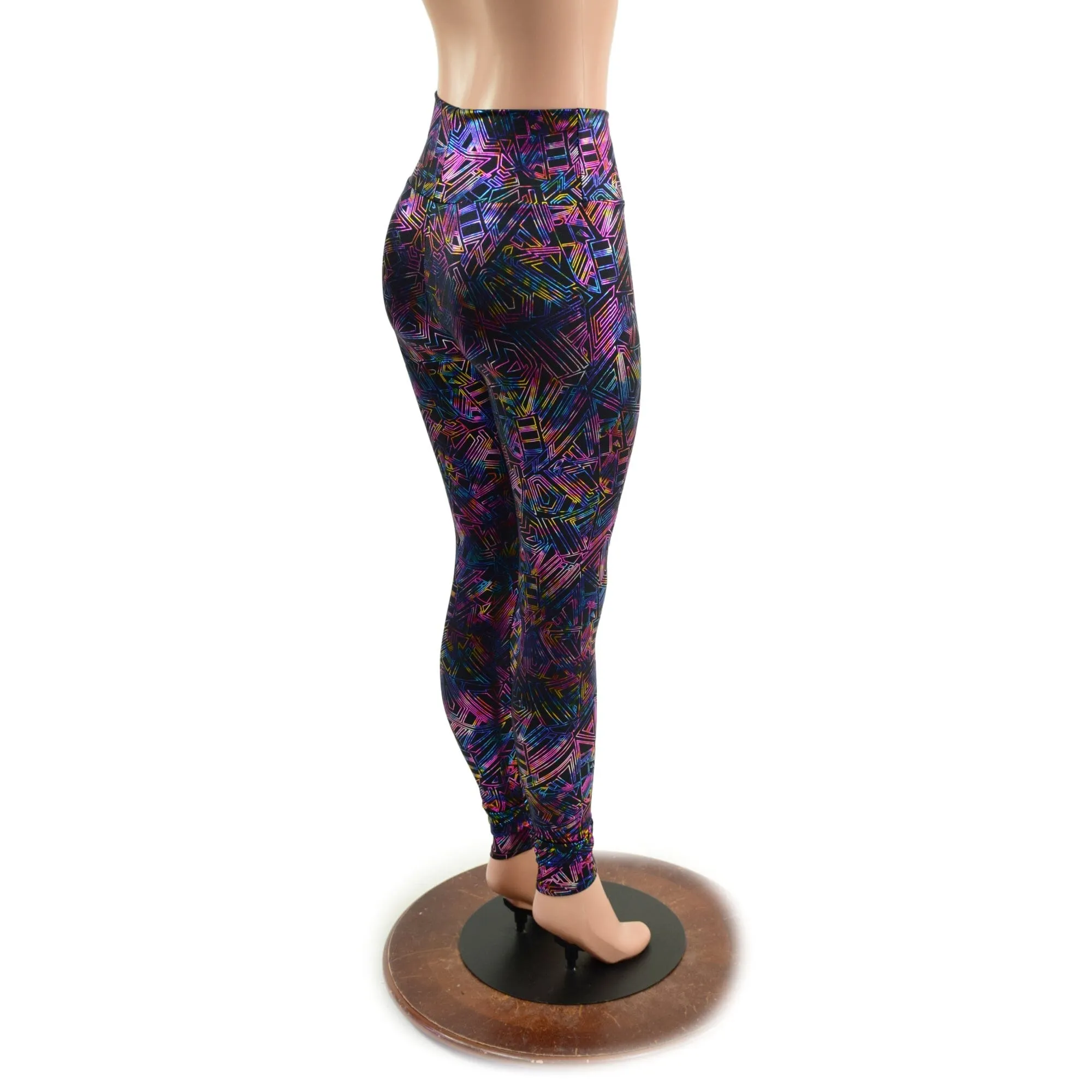 CyberSpace High Waist Leggings