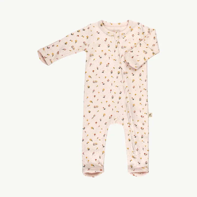 'DESERT WILDFLOWER' PEARL ZIPPERED JUMPSUIT