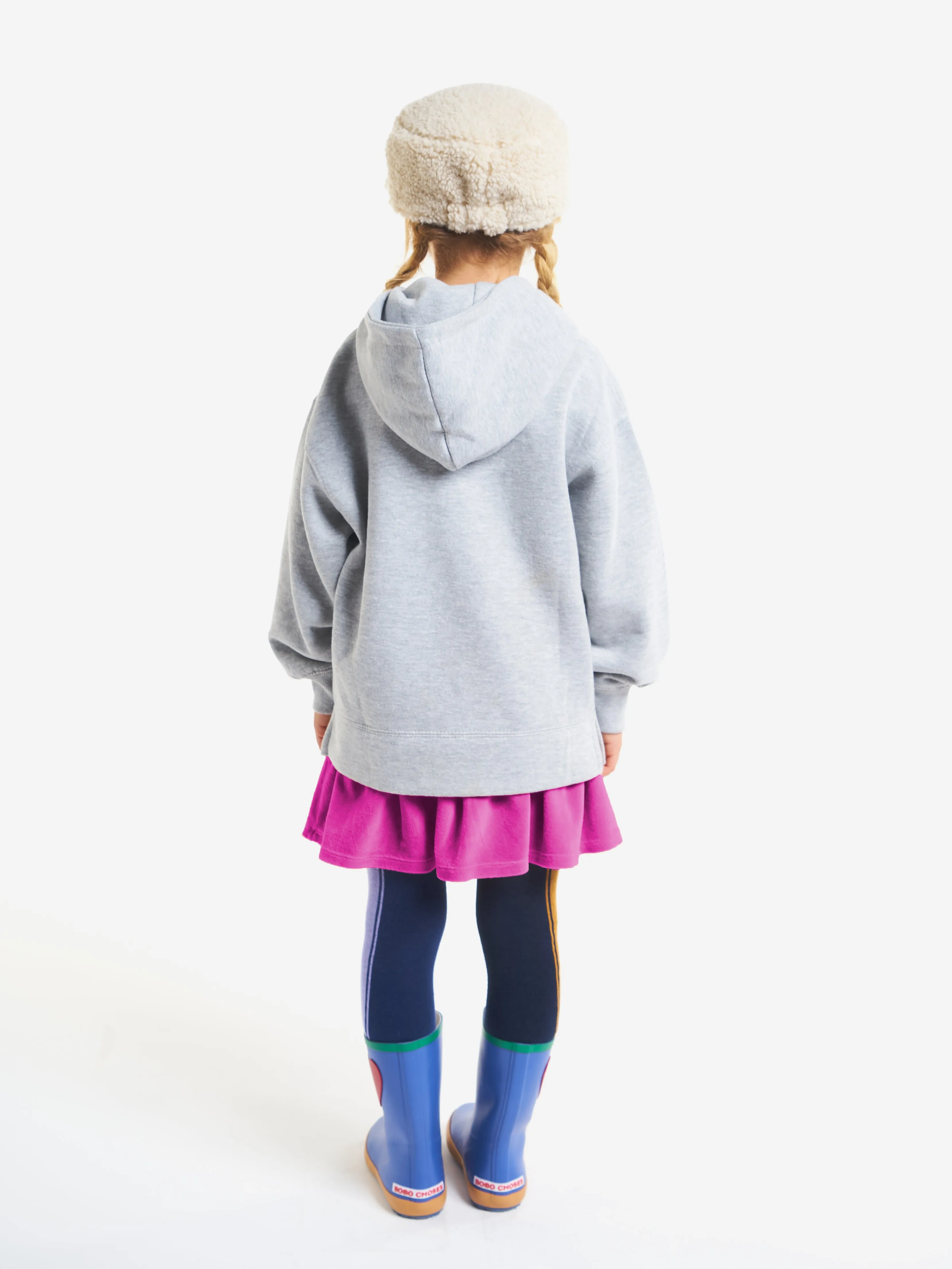 Diagonal Bobo Kid's Hoodie