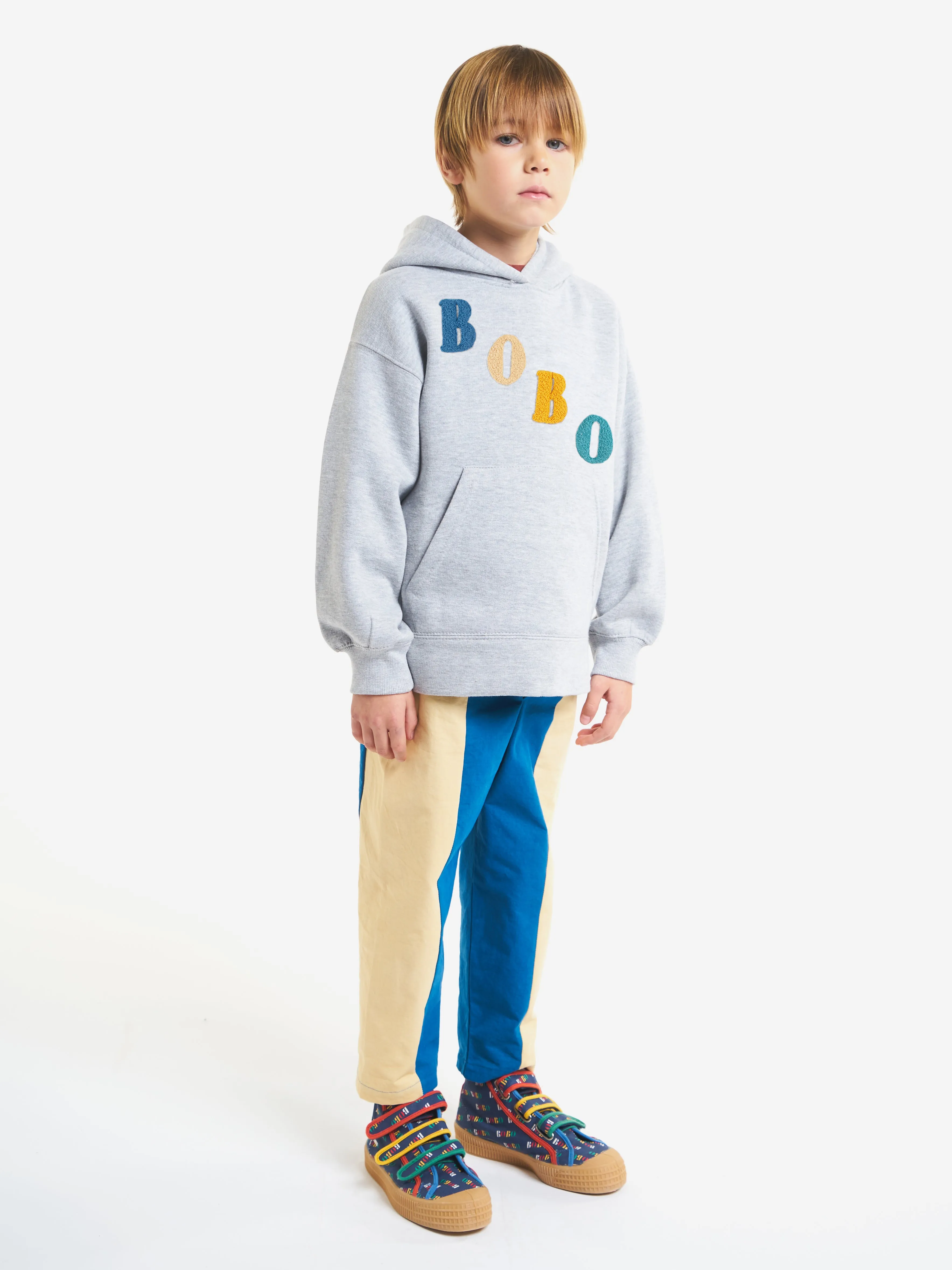 Diagonal Bobo Kid's Hoodie