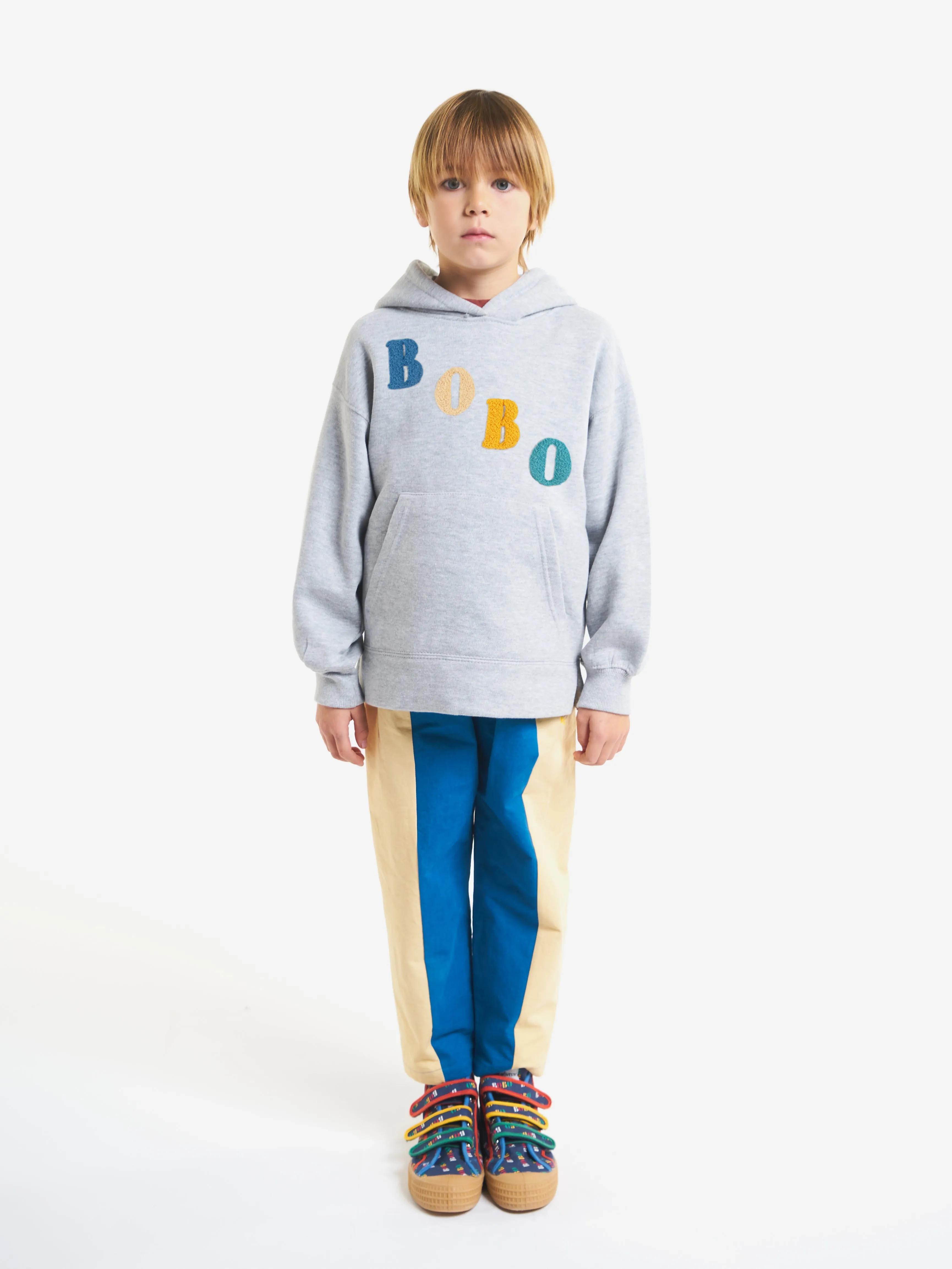 Diagonal Bobo Kid's Hoodie