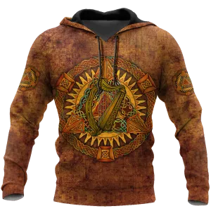 Dilypod Irish St. Patrick Day Hoodie Shirt for Men and Women, Best Gift Shirt for Irish Man