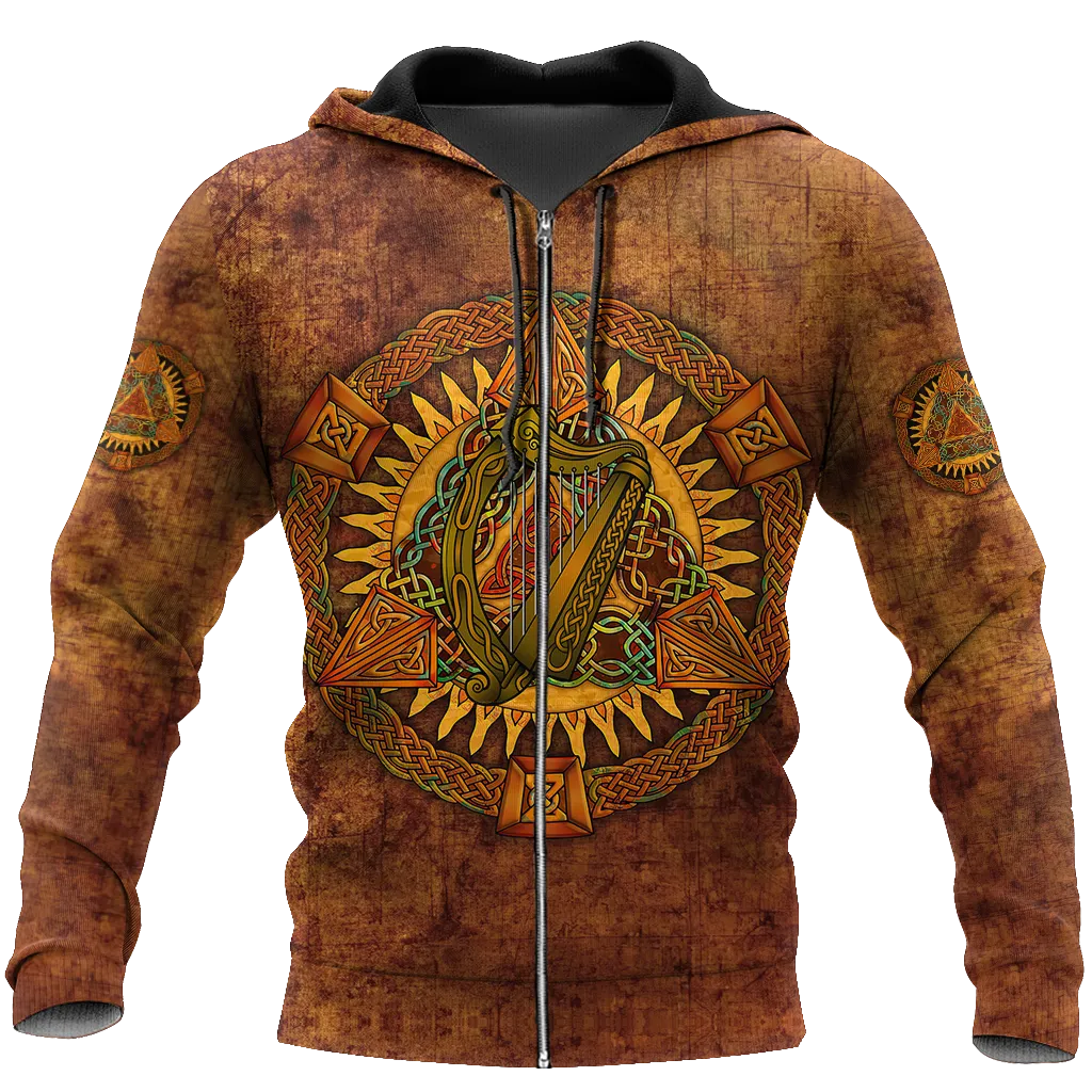 Dilypod Irish St. Patrick Day Hoodie Shirt for Men and Women, Best Gift Shirt for Irish Man