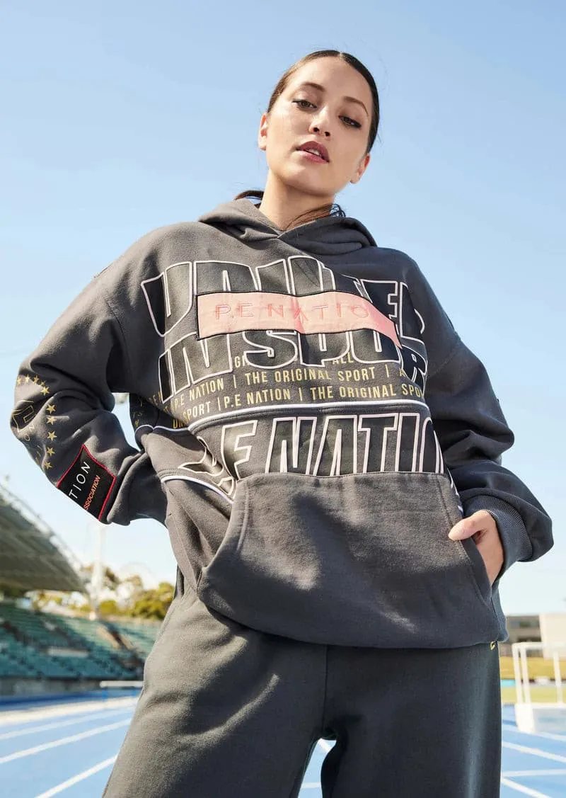 DIMENSION HOODIE IN DARK SHADOW