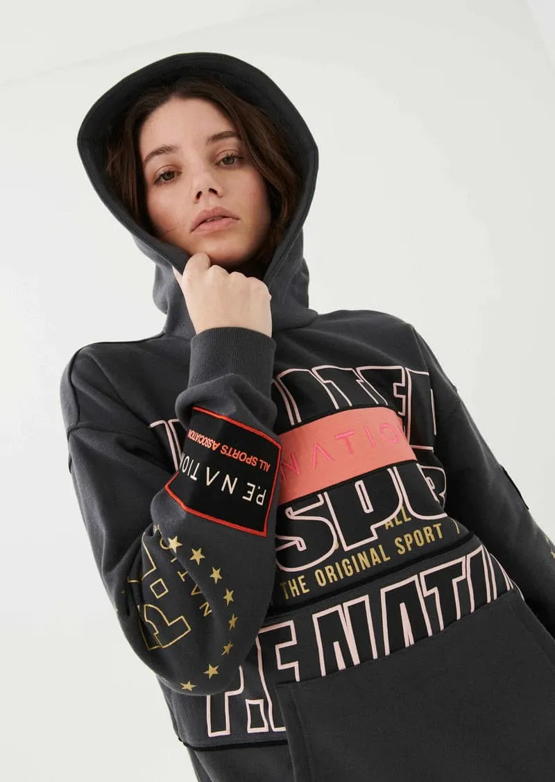 DIMENSION HOODIE IN DARK SHADOW