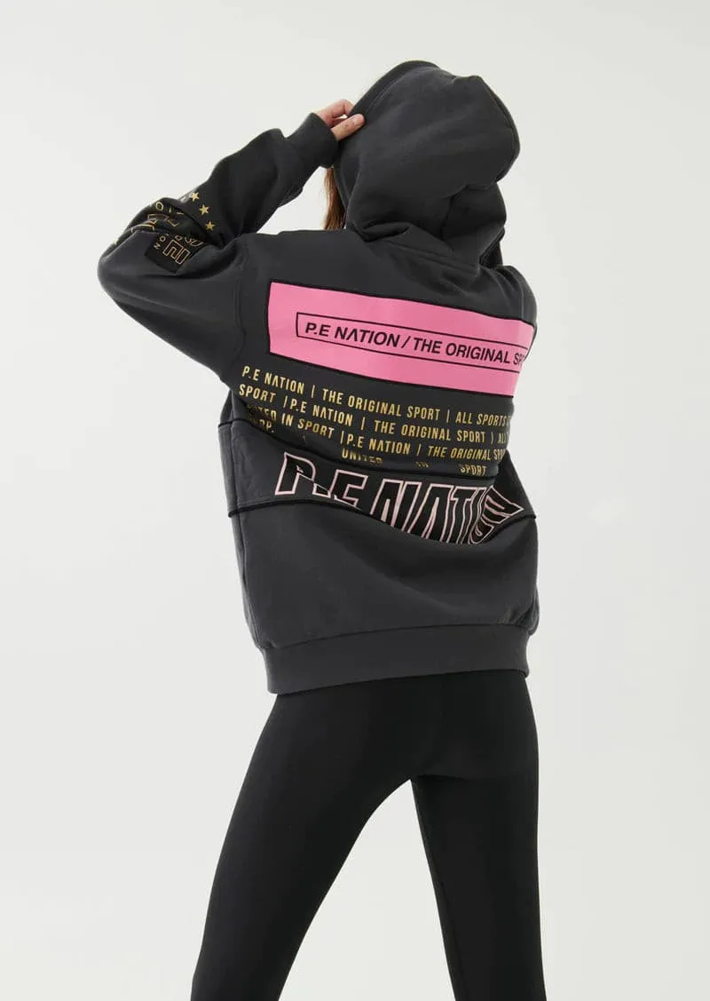 DIMENSION HOODIE IN DARK SHADOW
