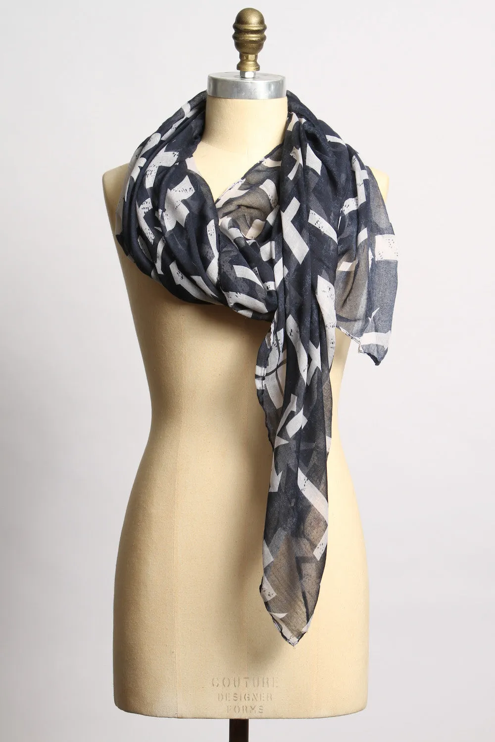 EJ Lola Navy Scarf