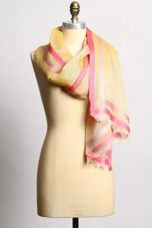 EJ Shanta Pink Scarf