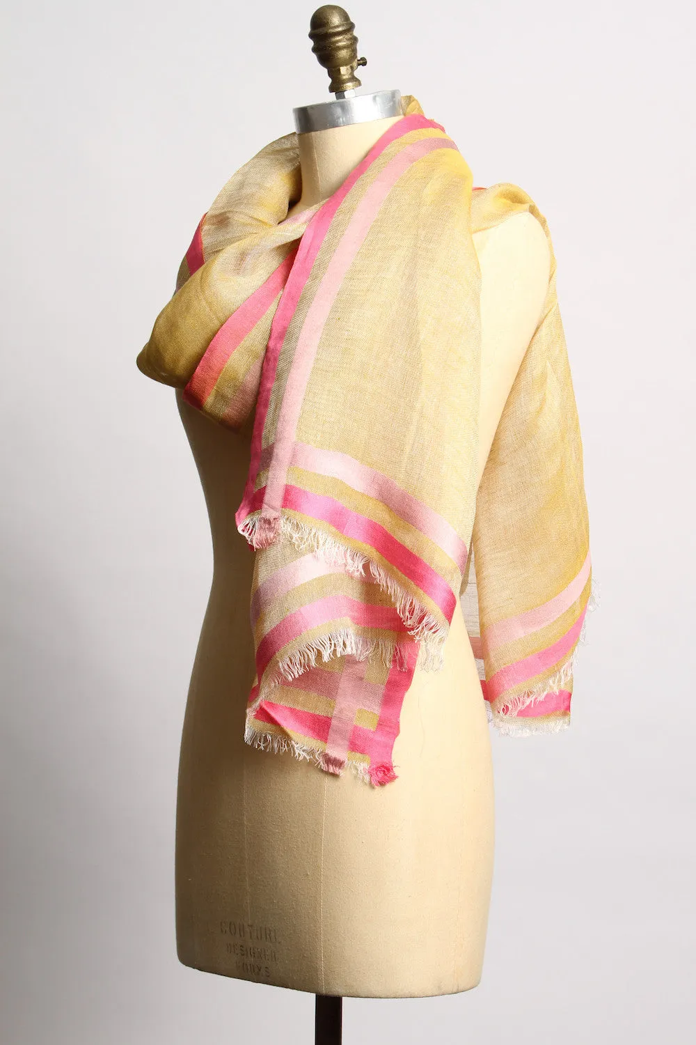 EJ Shanta Pink Scarf