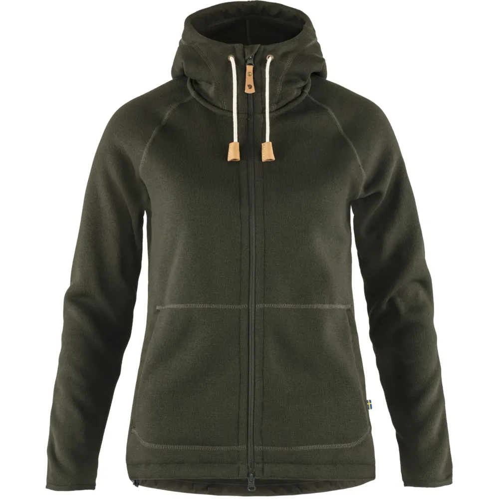 Fjällräven Women&#x27;s Övik Reinforced Hoodie Deep Forest | Buy Fjällräven Women&#x27;s Övik Reinforced Hoodie Deep Forest here | Outnorth