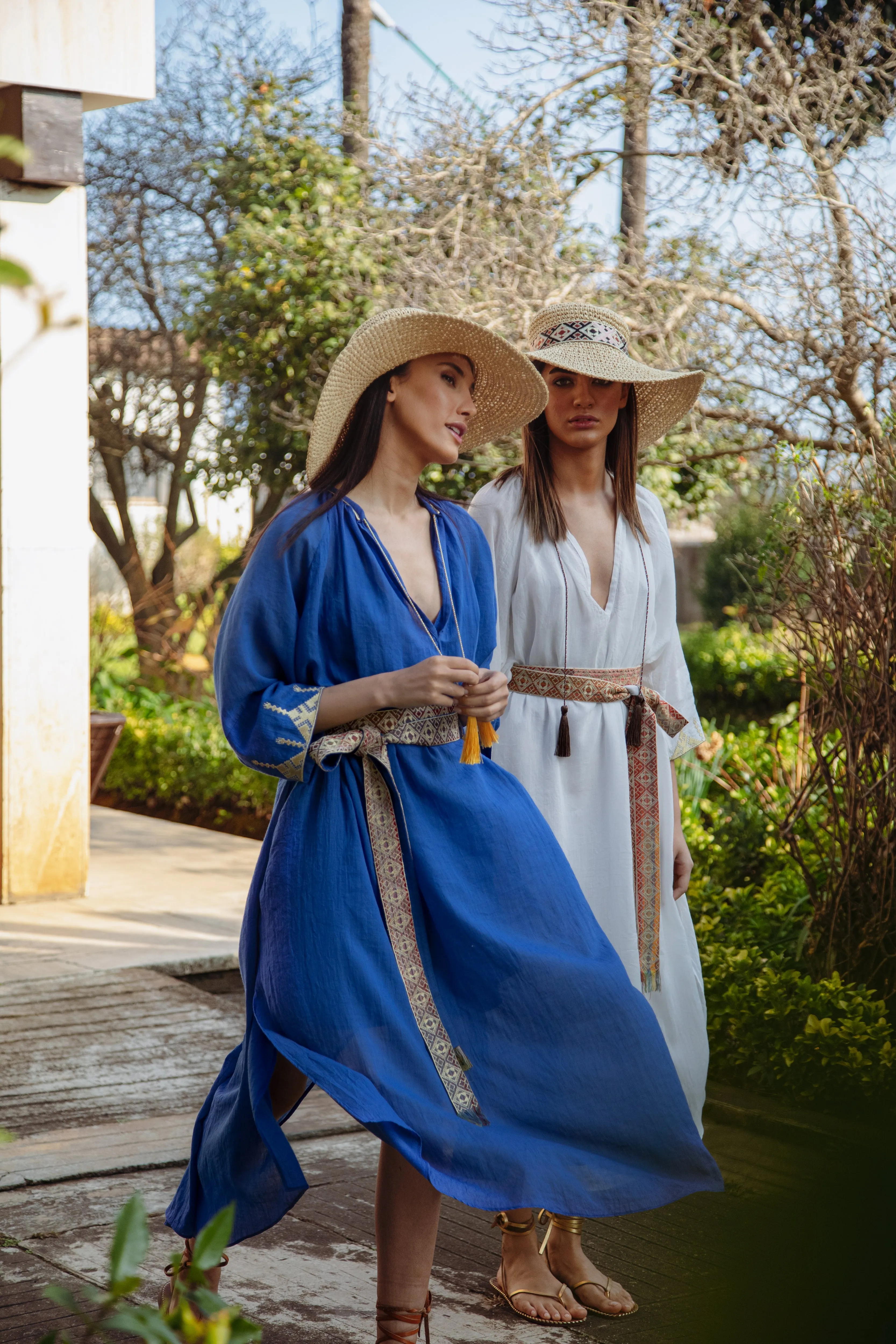 GILANEH KAFTAN - WHITE