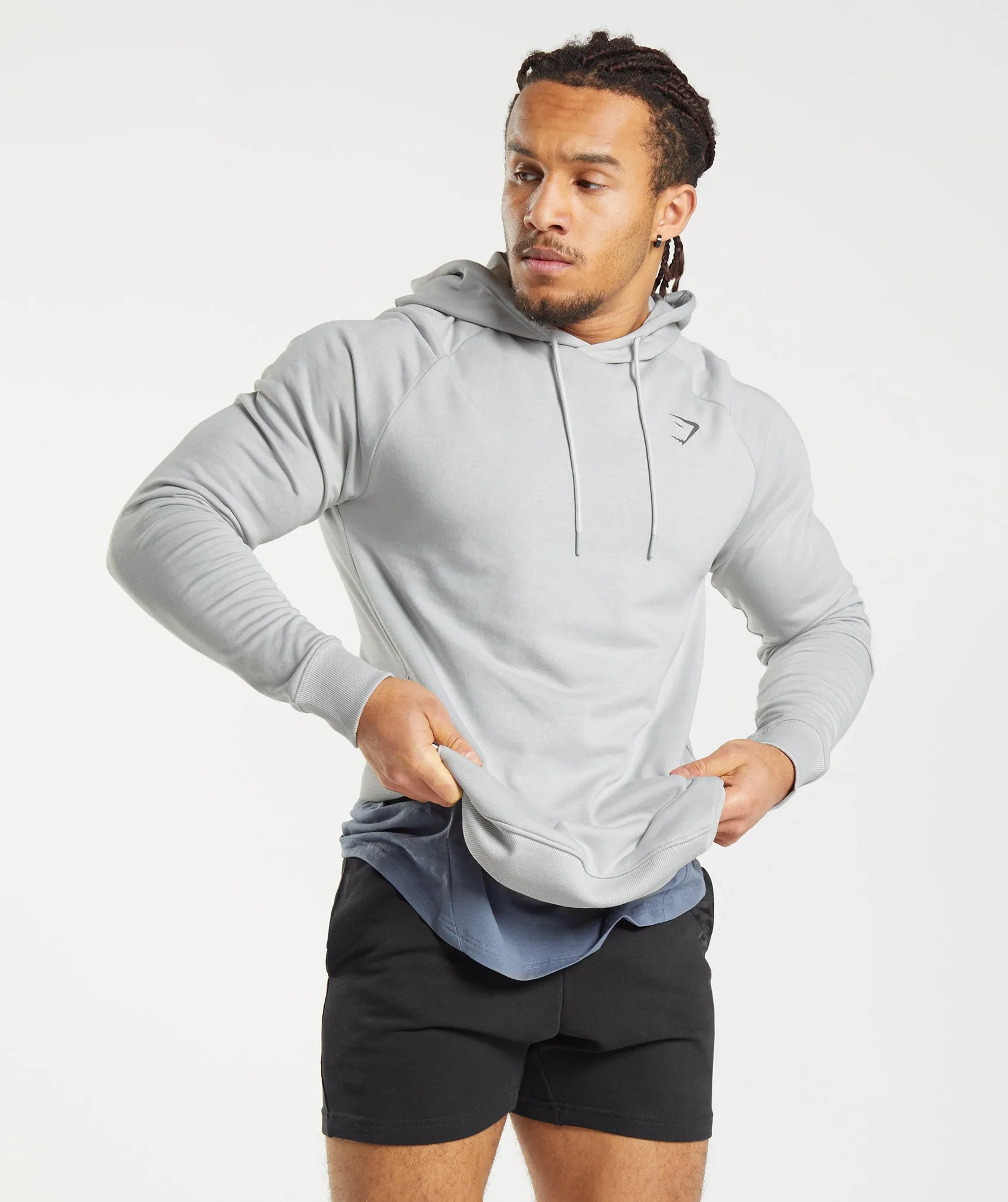 Gymshark Bold Hoodie - Light Grey