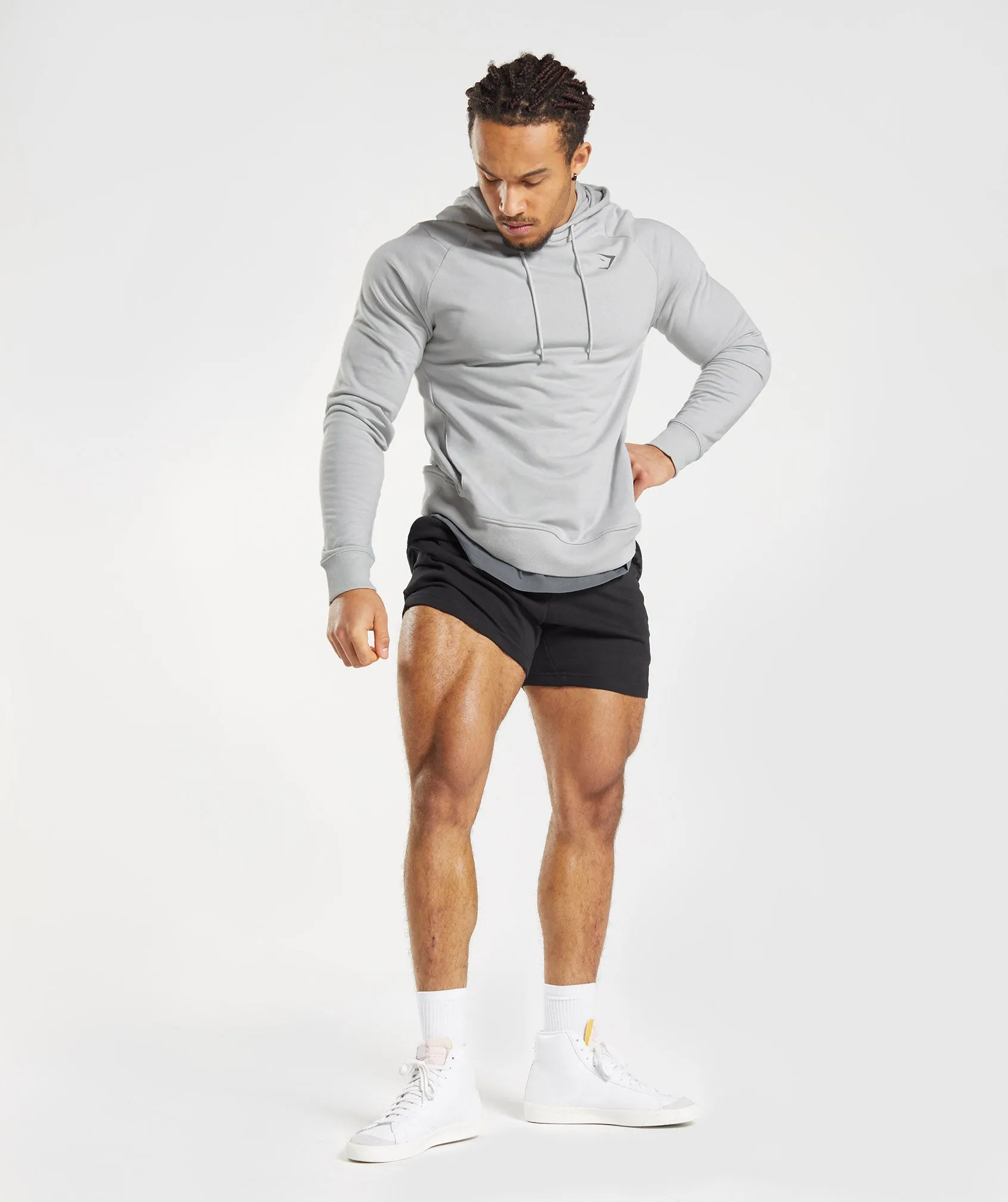 Gymshark Bold Hoodie - Light Grey