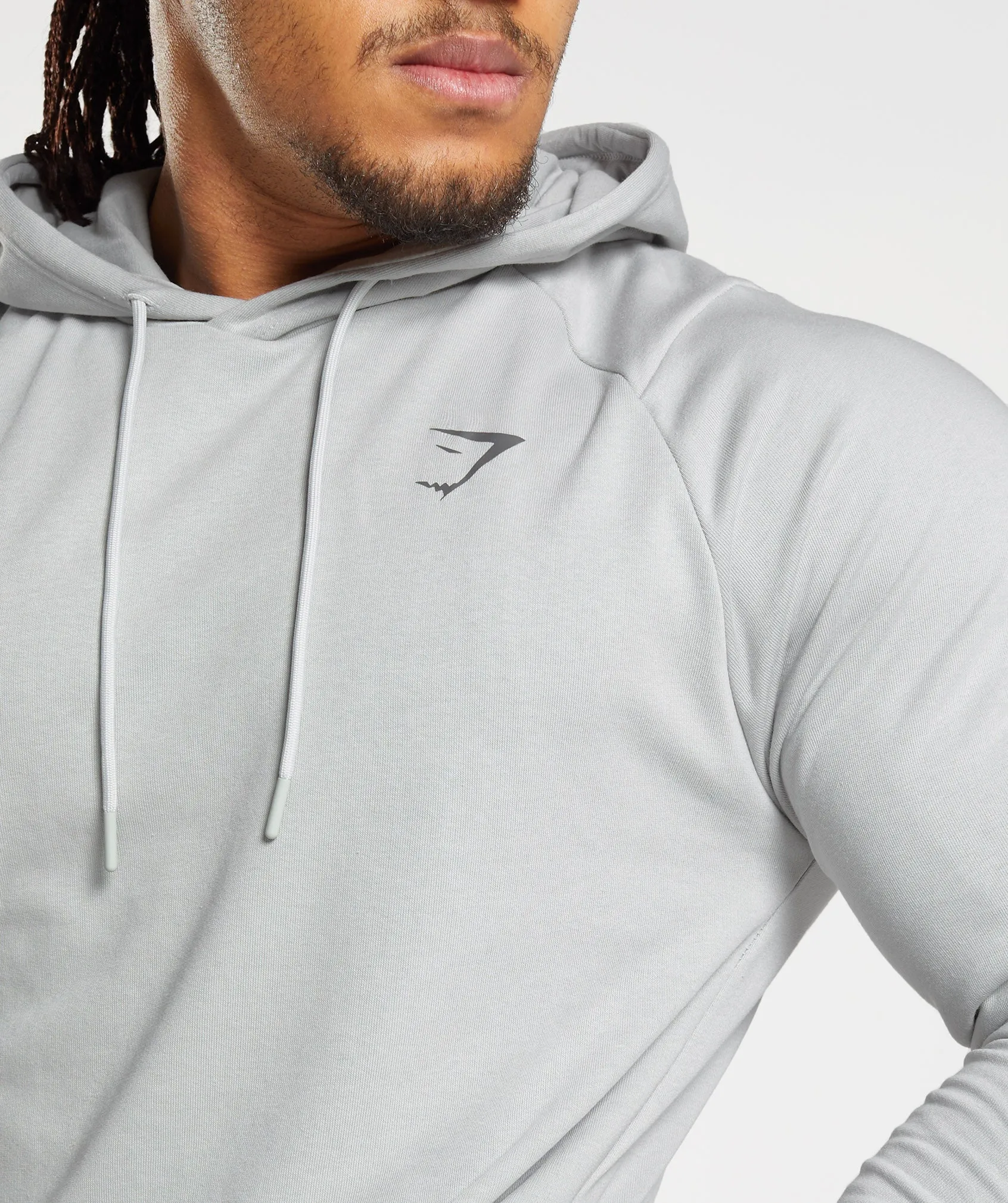 Gymshark Bold Hoodie - Light Grey