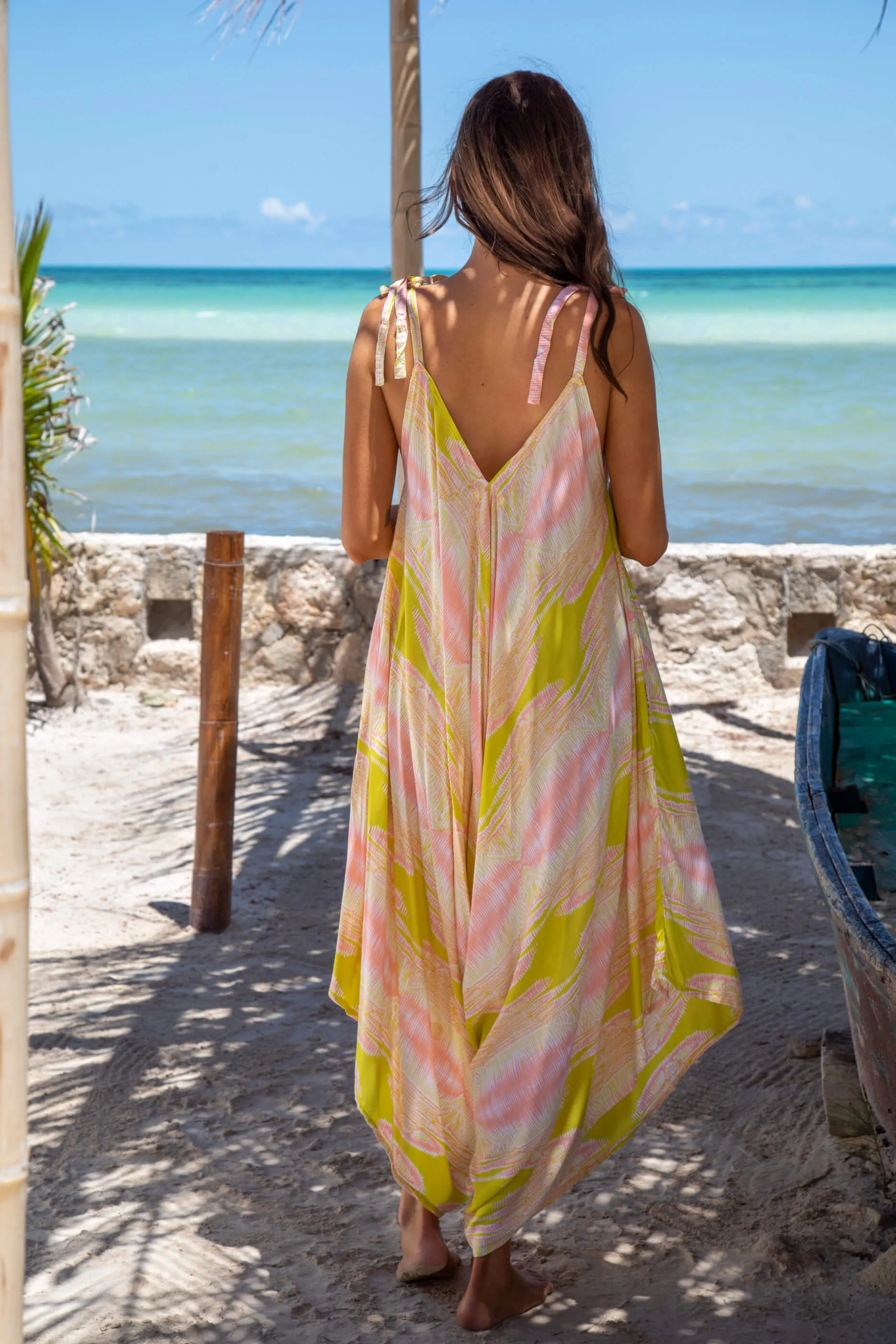 Gypsy Jumpsuit in Premium Yellow Sumba