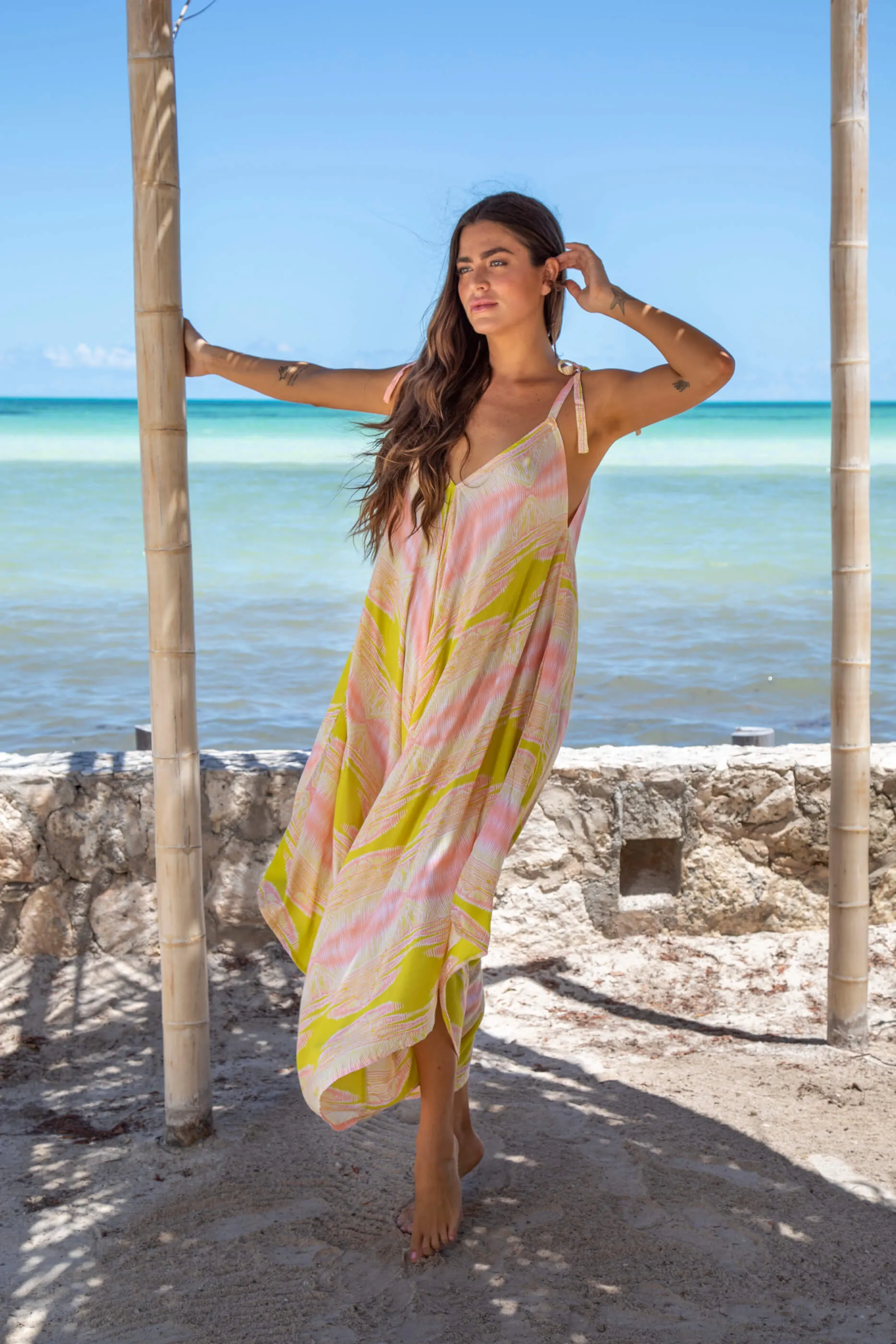 Gypsy Jumpsuit in Premium Yellow Sumba