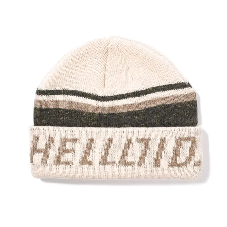 Helloid Logo Beanie-WHITE