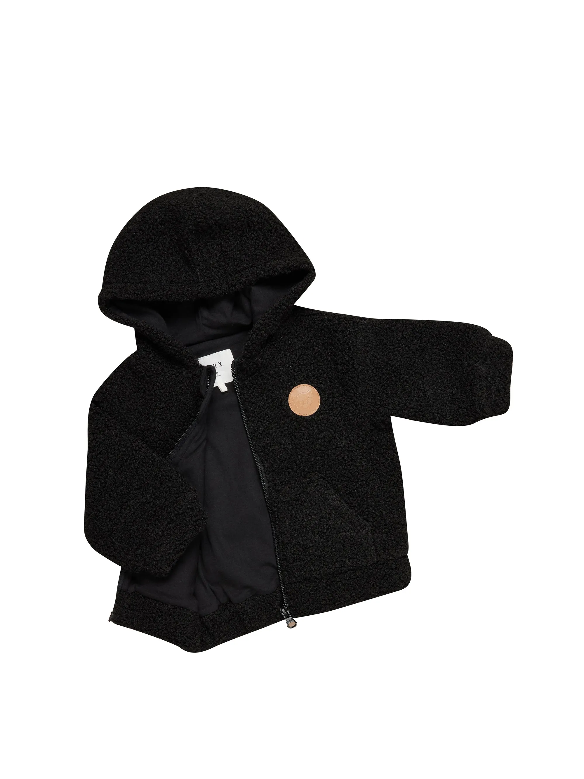 Huxbaby Sherpa Zip Hoodie