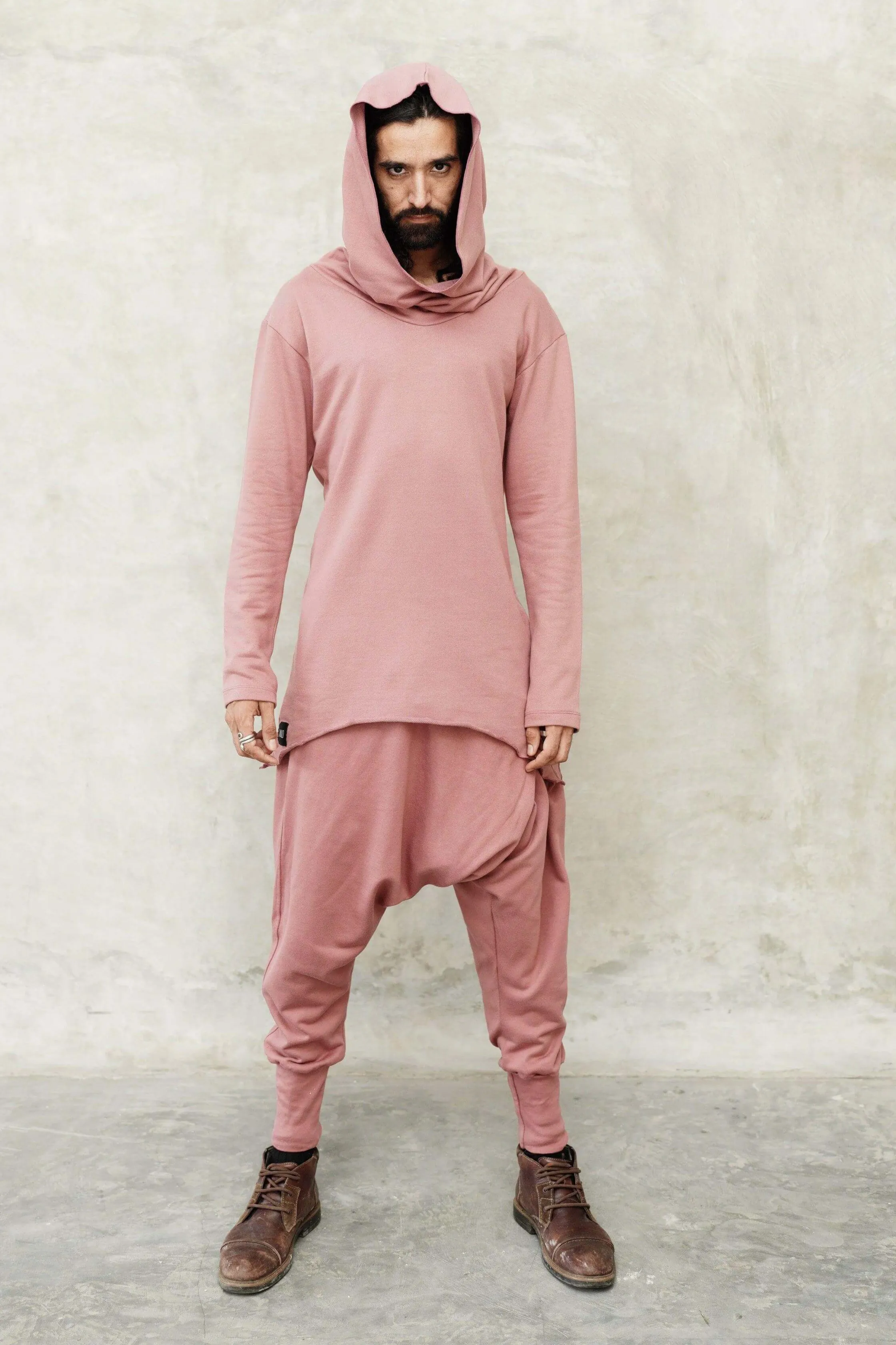 ILTA Warrior - Asymmetric Cowl Neck Cotton Hoodie