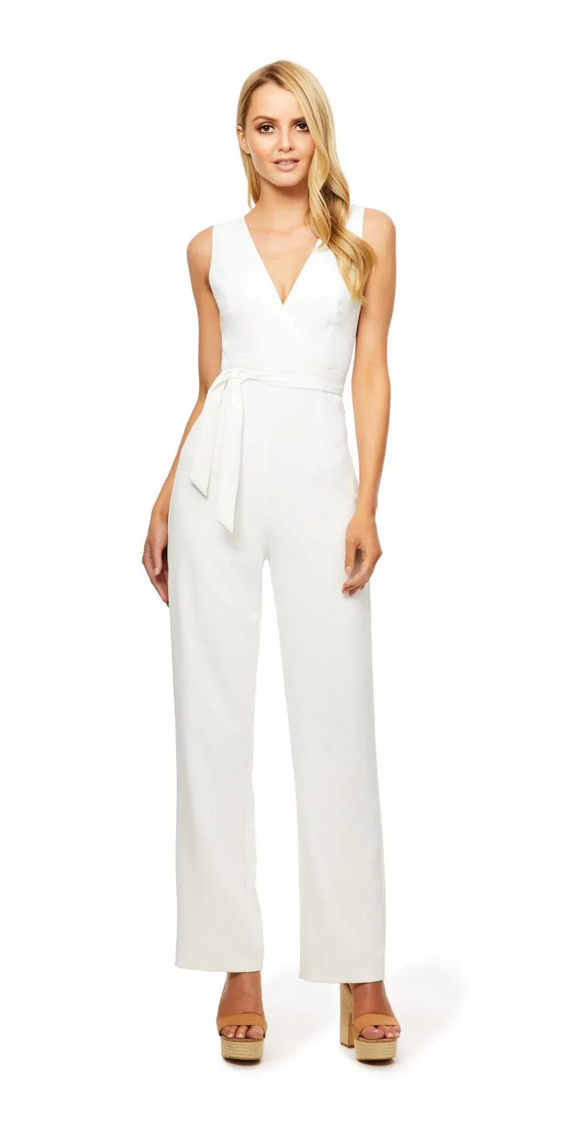 Kookai April White Jumpsuit (For Hire)