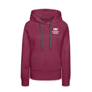 Ladies Hoodie - Brain Anatomy of a Chess Player