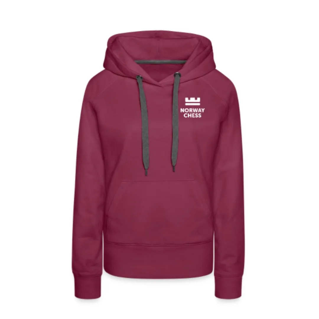 Ladies Hoodie - Brain Anatomy of a Chess Player