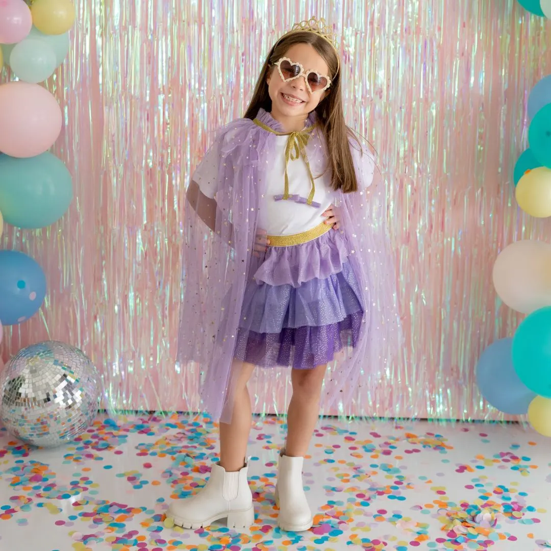 Lavender Star Cape